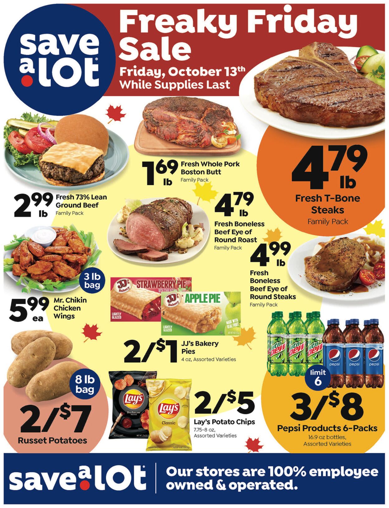 Save a Lot - Dalton Weekly Ad Circular - valid 10/12-10/13/2023