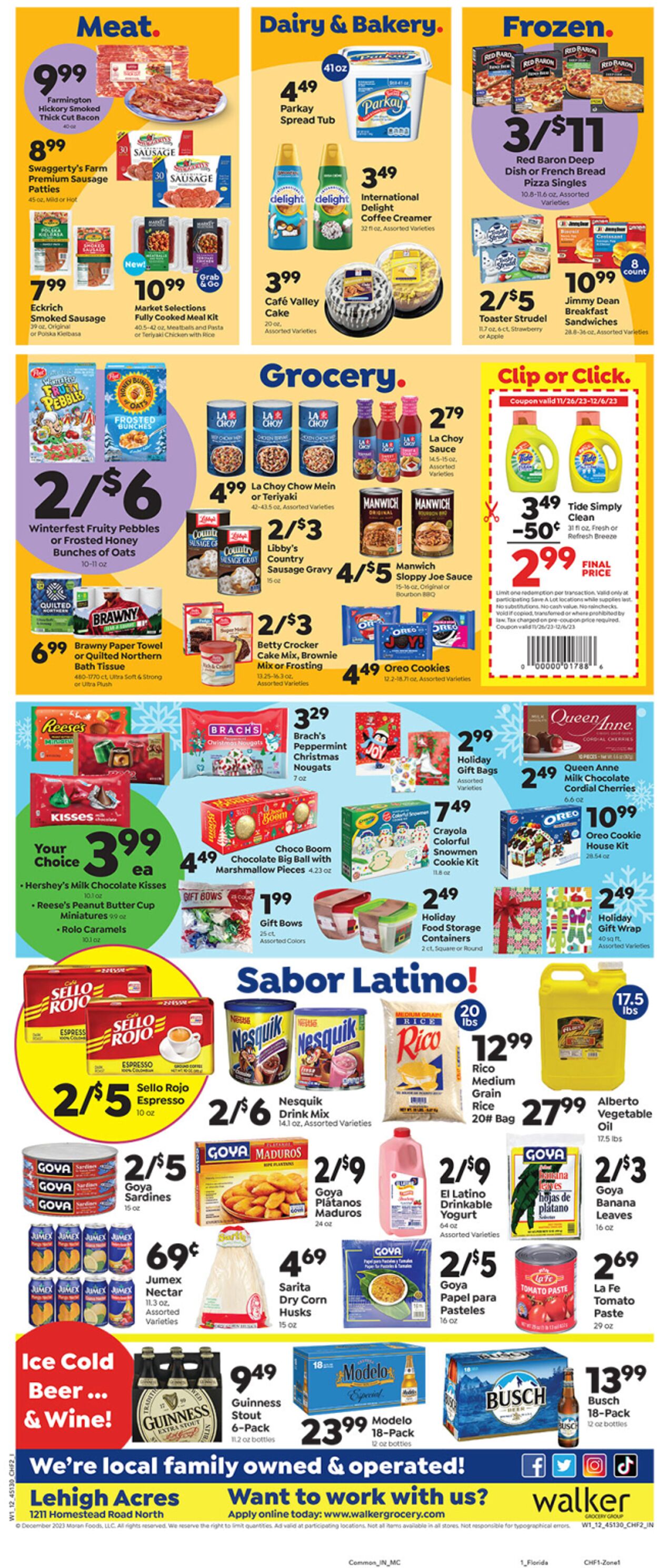 Save a Lot - Pahokee Weekly Ad Circular - valid 11/29-12/06/2023 (Page 2)