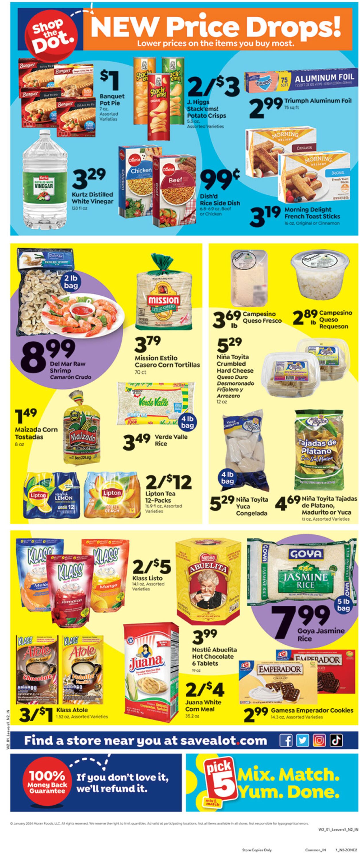 Save a Lot - Denver Weekly Ad Circular - valid 01/10-01/16/2024 (Page 2)