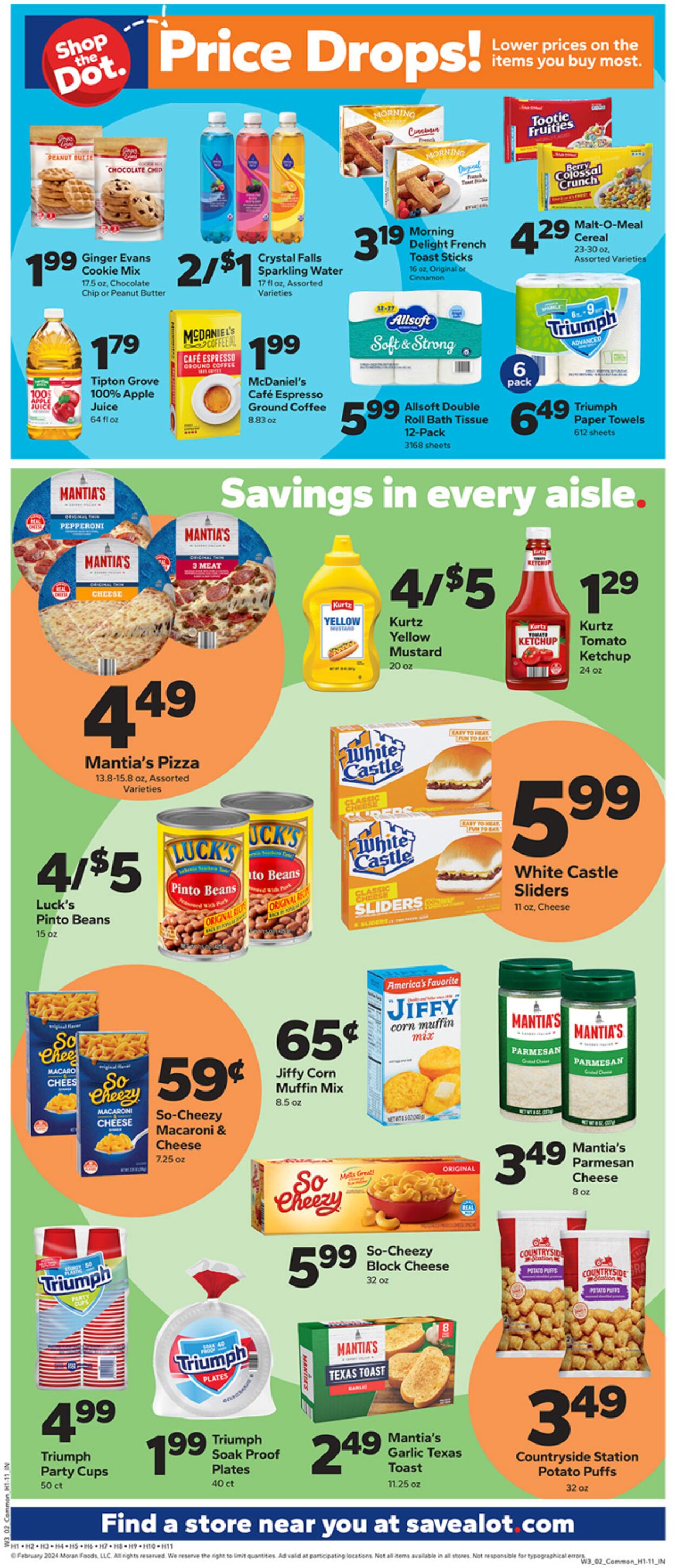 Save a Lot - Dalton Weekly Ad Circular - valid 02/14-02/15/2024 (Page 2)