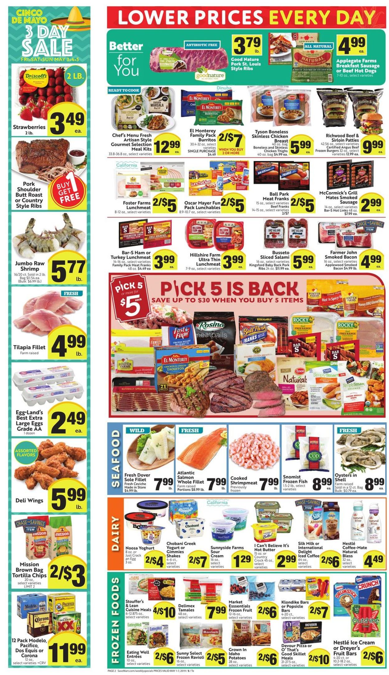 Save Mart Weekly Ad Circular - valid 05/01-05/07/2019 (Page 2)