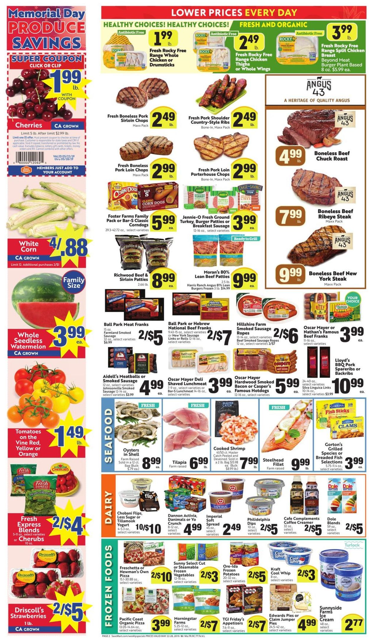 Save Mart Weekly Ad Circular - valid 05/22-05/28/2019 (Page 2)