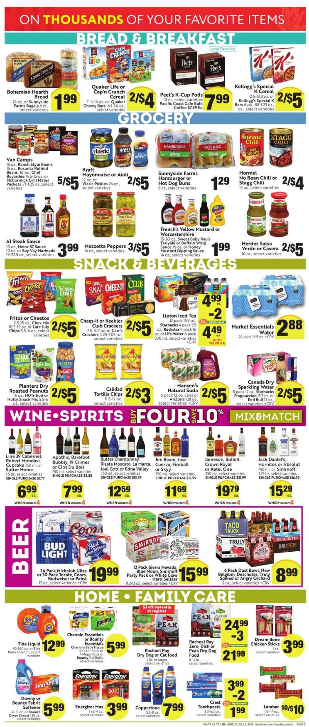 Save Mart Weekly Ad Circular - valid 06/26-07/02/2019 (Page 3)