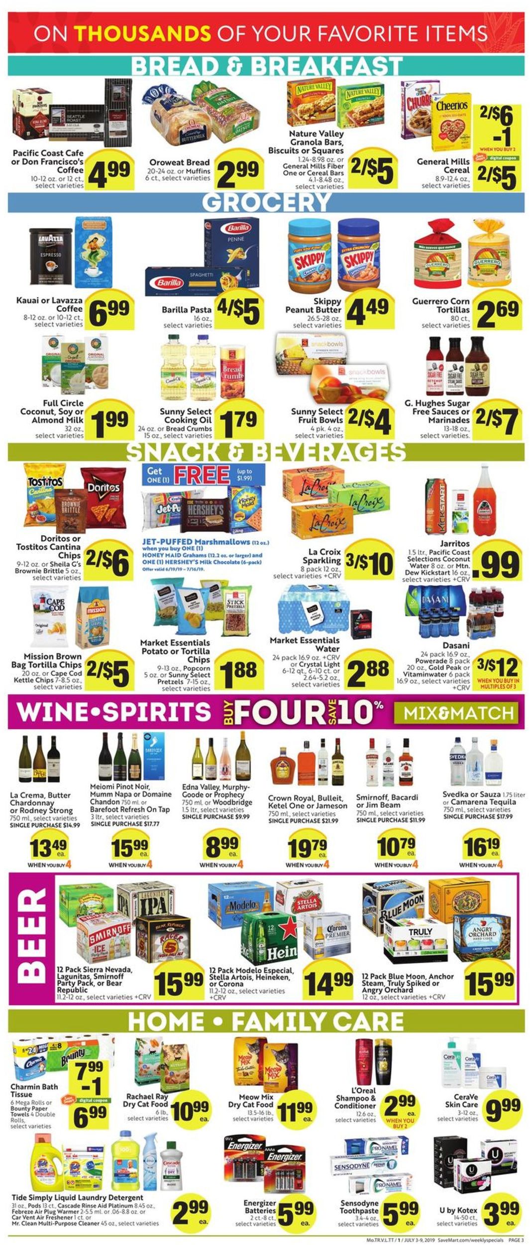 Save Mart Weekly Ad Circular - valid 07/03-07/09/2019 (Page 4)