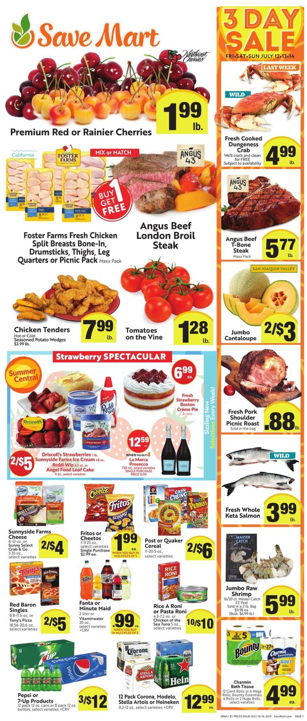 Save Mart Weekly Ad Circular - valid 07/10-07/16/2019 (Page 2)