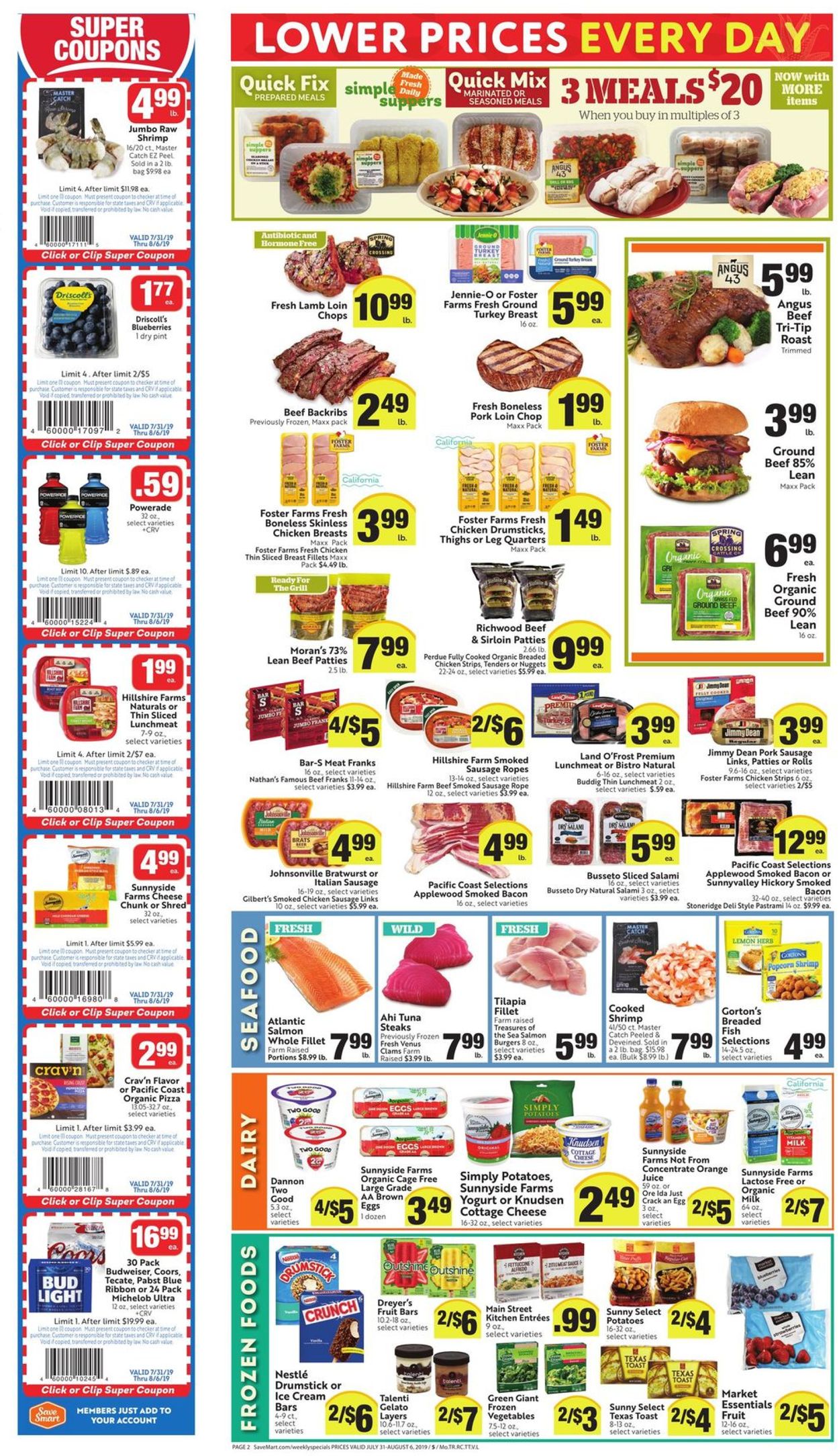 Save Mart Weekly Ad Circular - valid 07/31-08/06/2019 (Page 2)