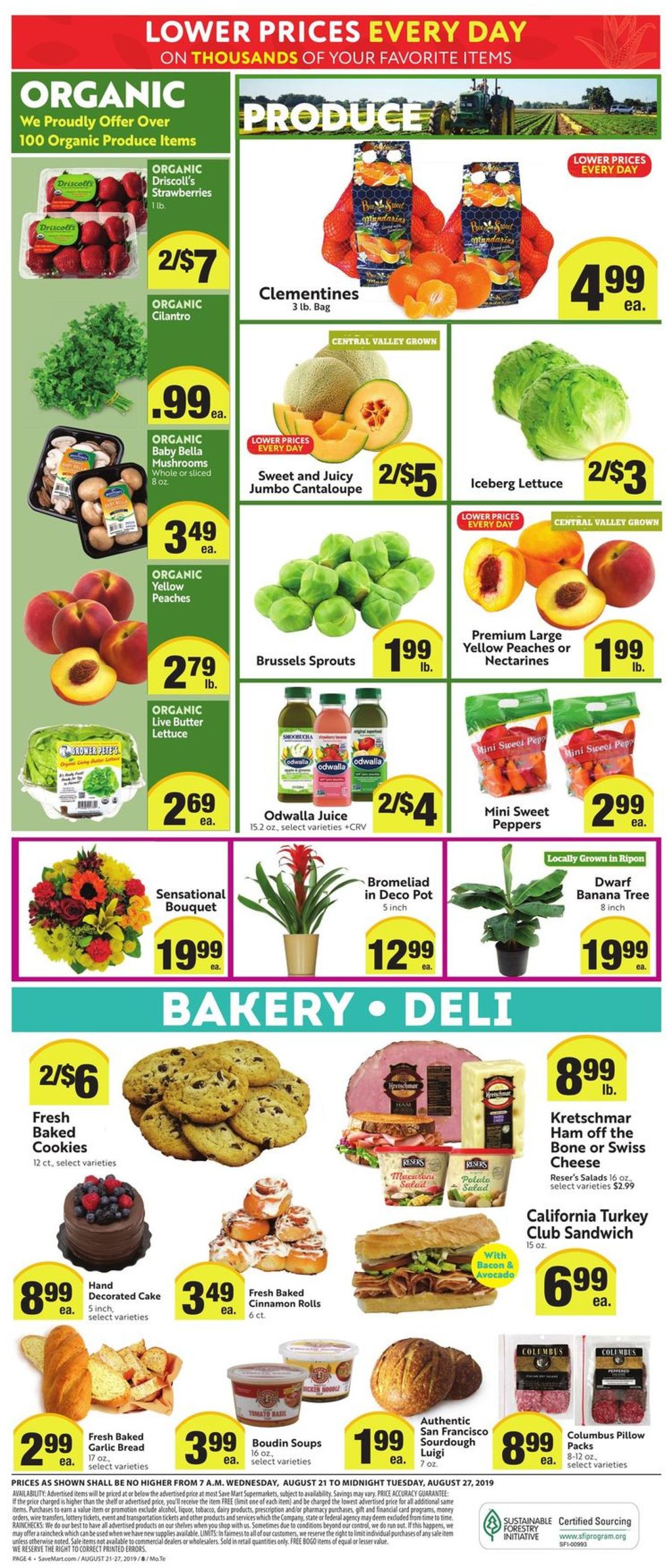 Save Mart Weekly Ad Circular - valid 08/21-08/27/2019 (Page 6)