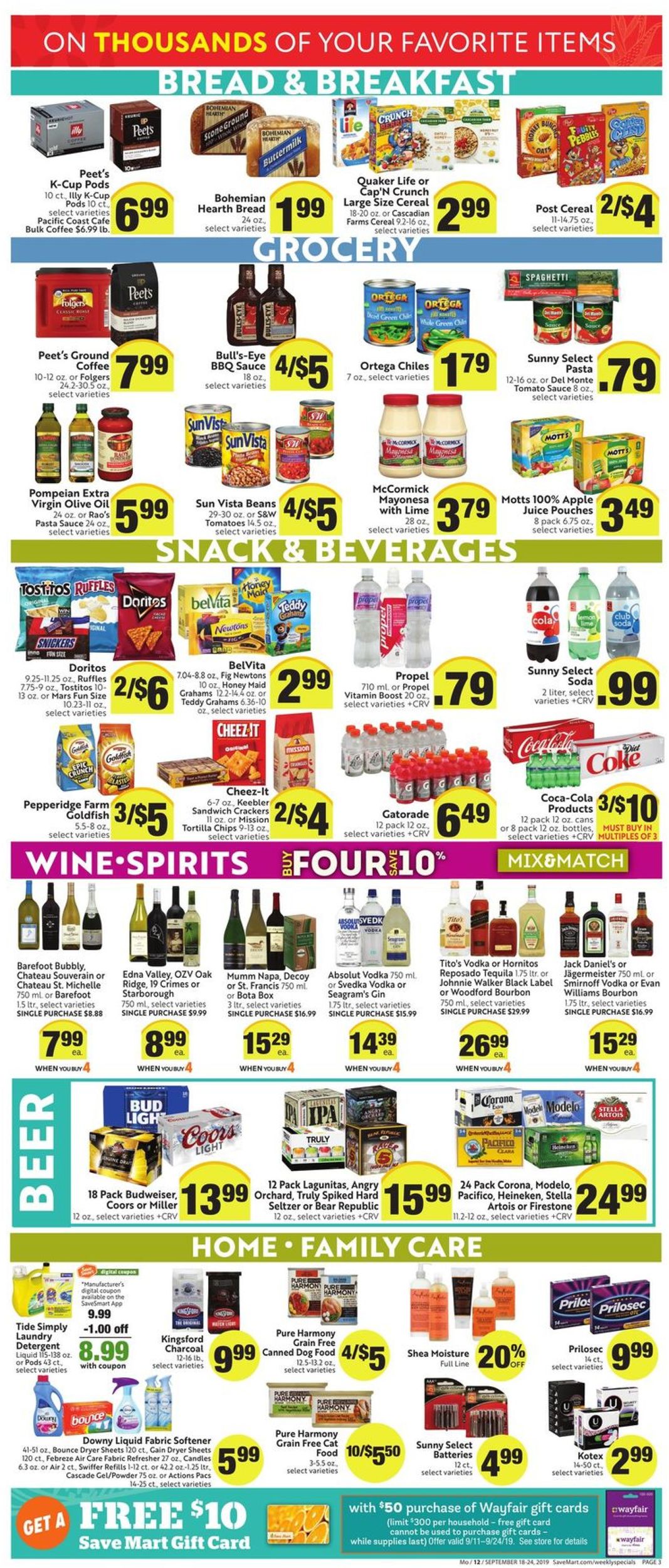 Save Mart Weekly Ad Circular - valid 09/18-09/24/2019 (Page 3)