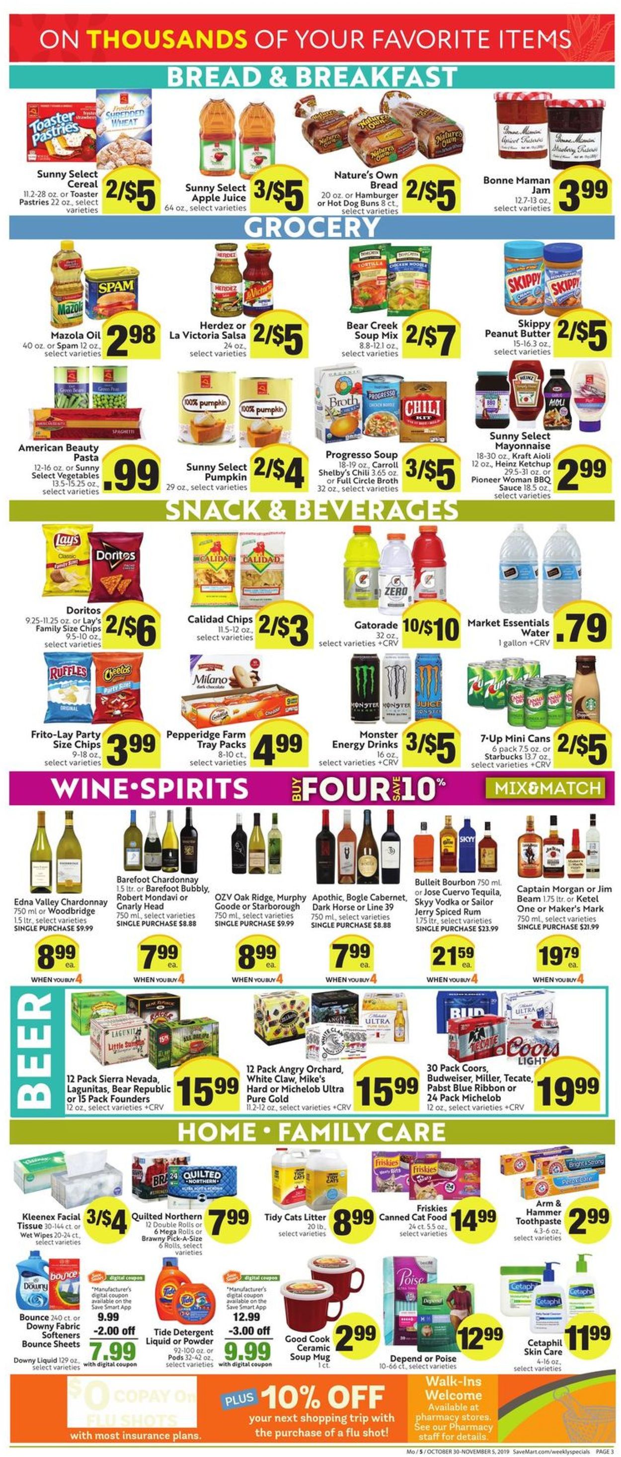 Save Mart Weekly Ad Circular - valid 10/30-11/05/2019 (Page 3)