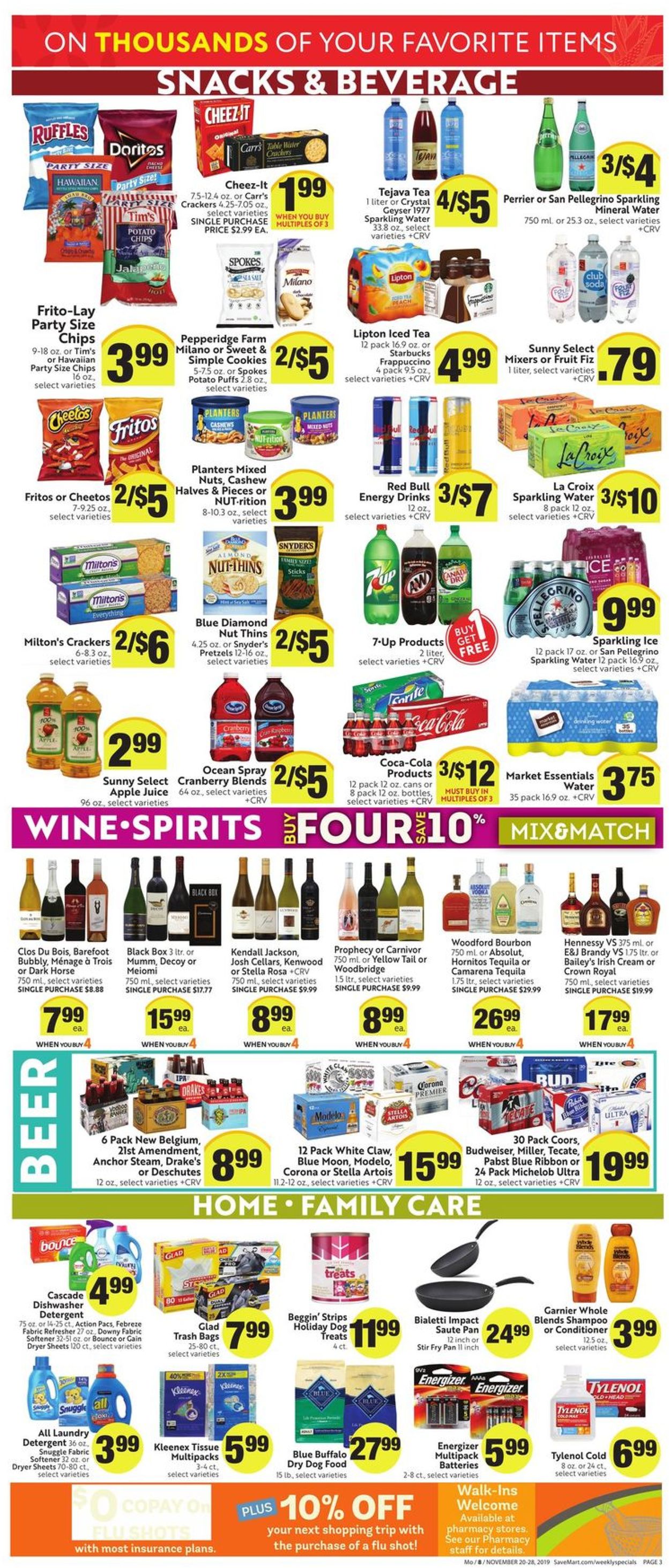 Save Mart - Thanksgiving Ad 2019 Weekly Ad Circular - valid 11/20-11/28/2019 (Page 3)