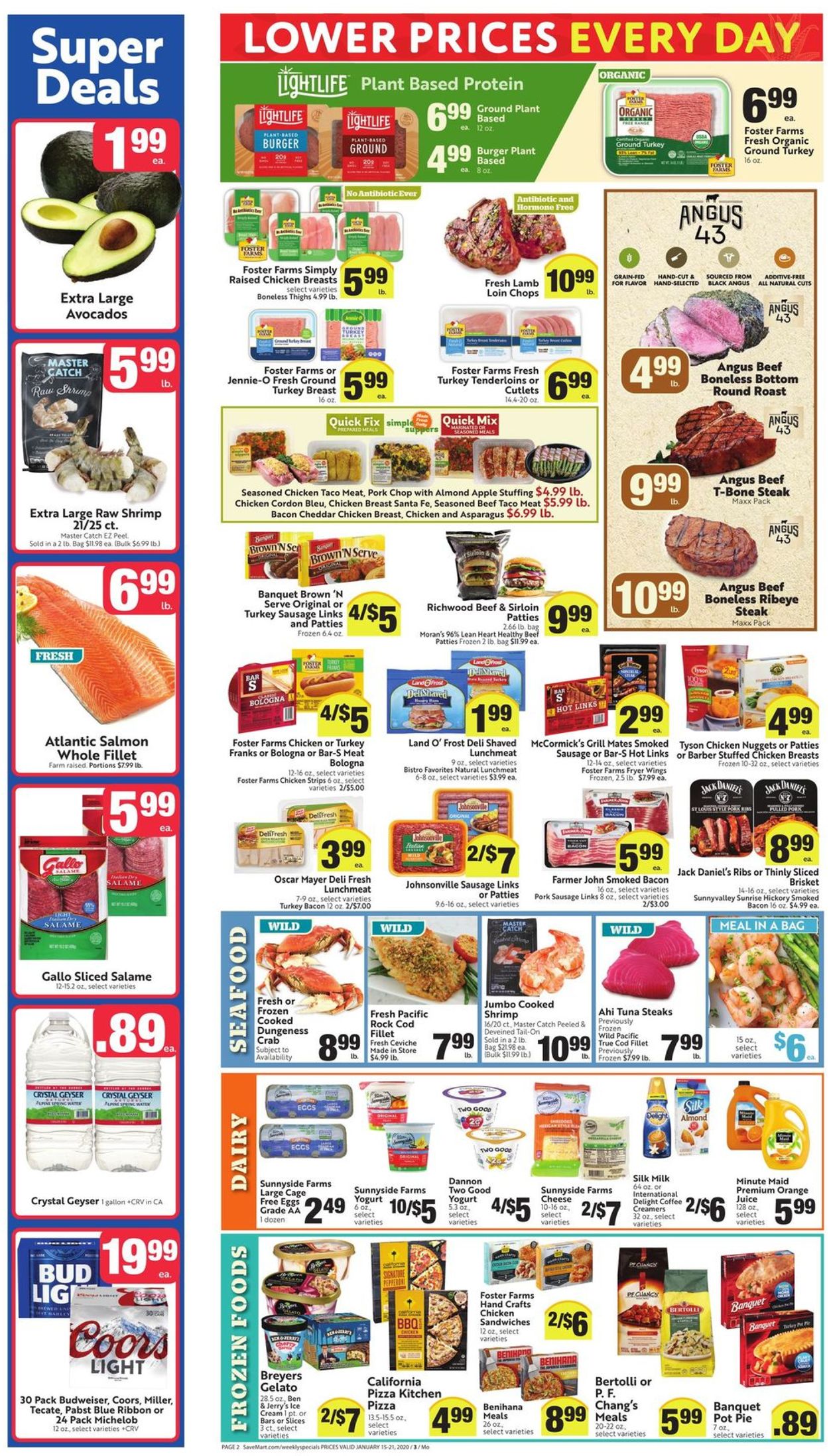 Save Mart Weekly Ad Circular - valid 01/15-01/21/2020 (Page 2)