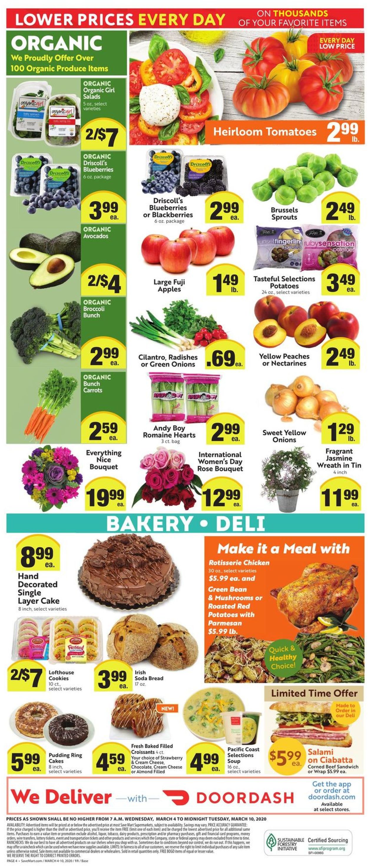 Save Mart Weekly Ad Circular - valid 03/04-03/10/2020 (Page 4)