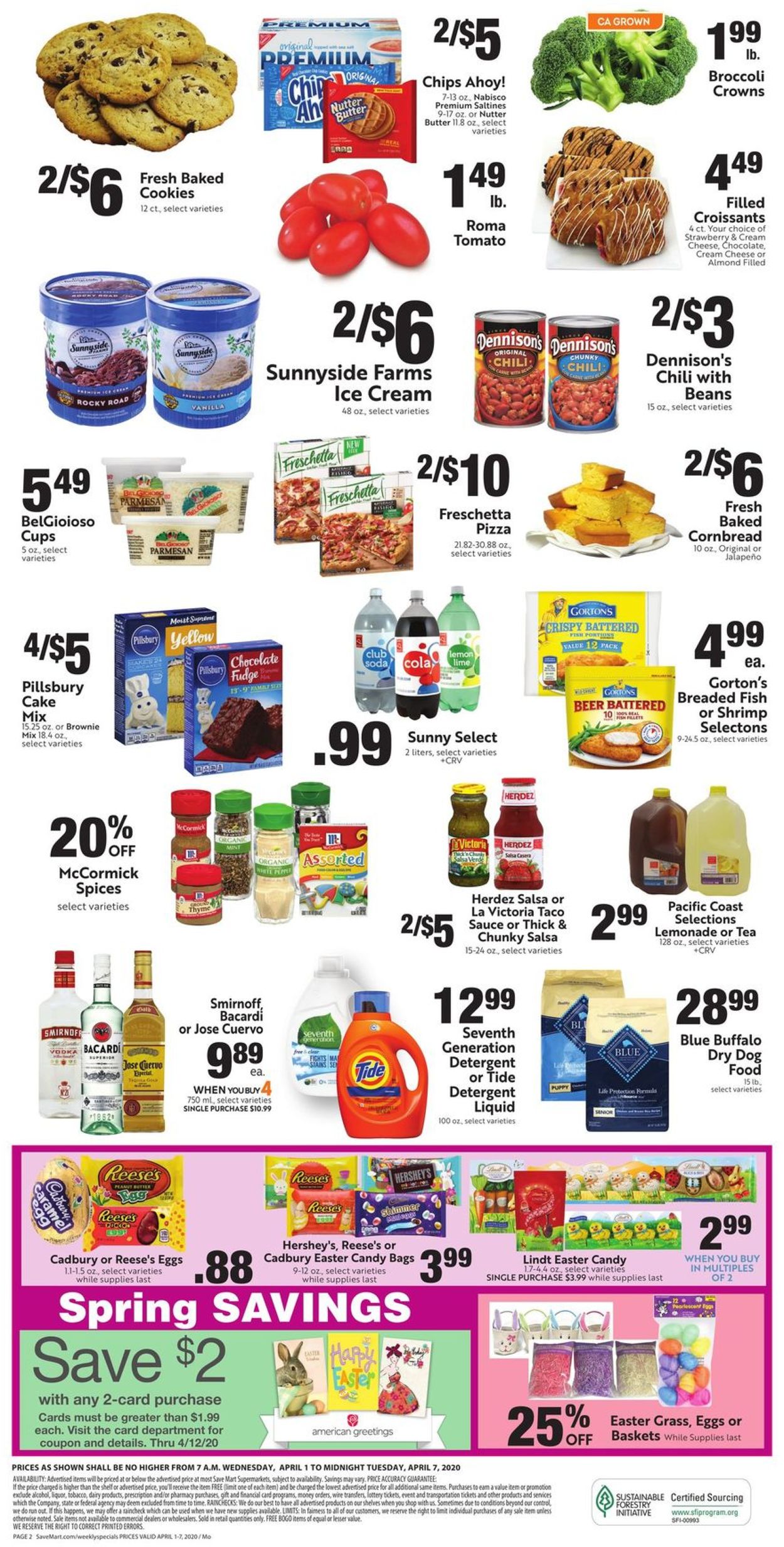 Save Mart Weekly Ad Circular - valid 04/01-04/07/2020 (Page 2)