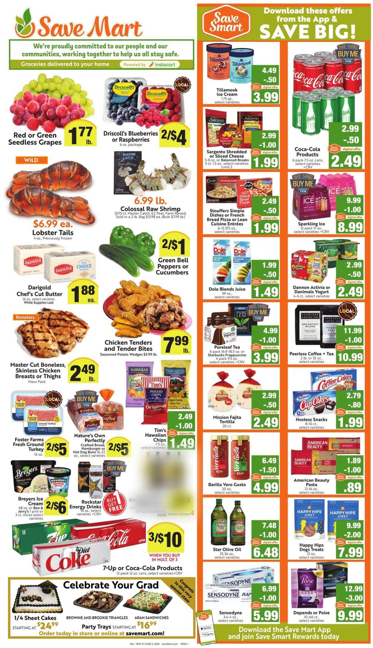 Save Mart Weekly Ad Circular - valid 05/27-06/02/2020