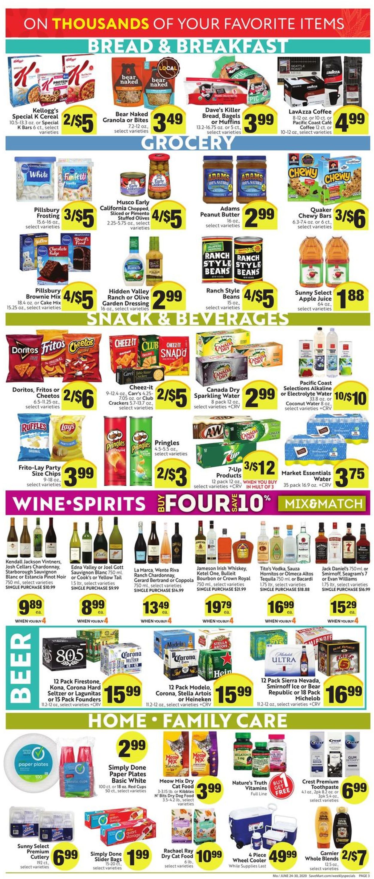 Save Mart Weekly Ad Circular - valid 06/24-06/30/2020 (Page 3)