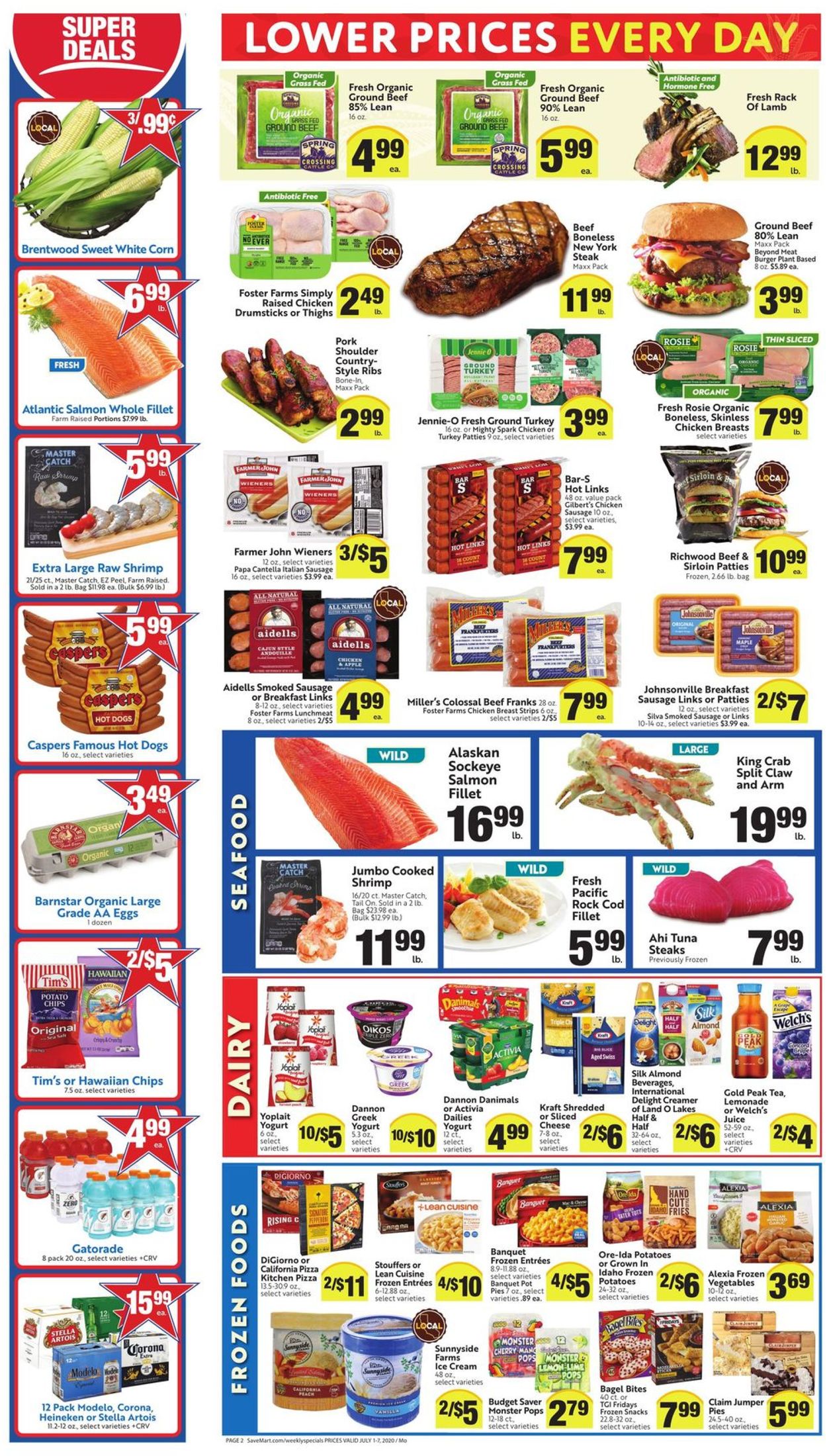 Save Mart Weekly Ad Circular - valid 07/01-07/07/2020 (Page 2)