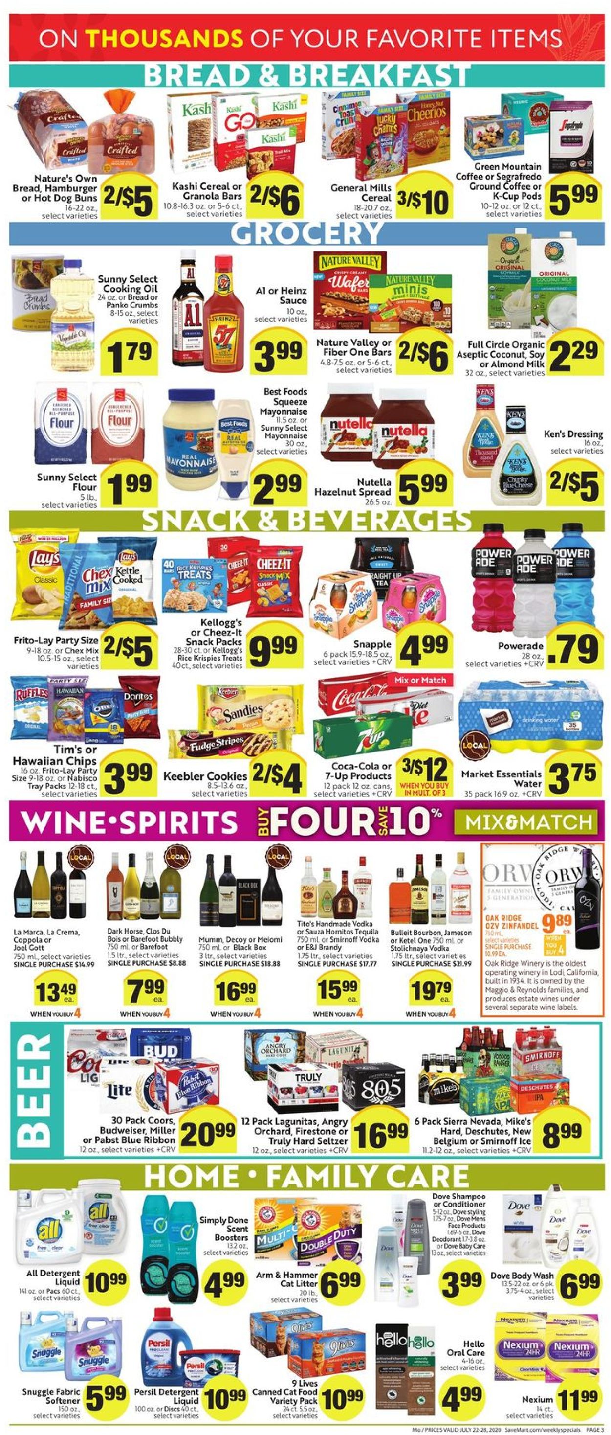 Save Mart Weekly Ad Circular - valid 07/22-07/28/2020 (Page 3)