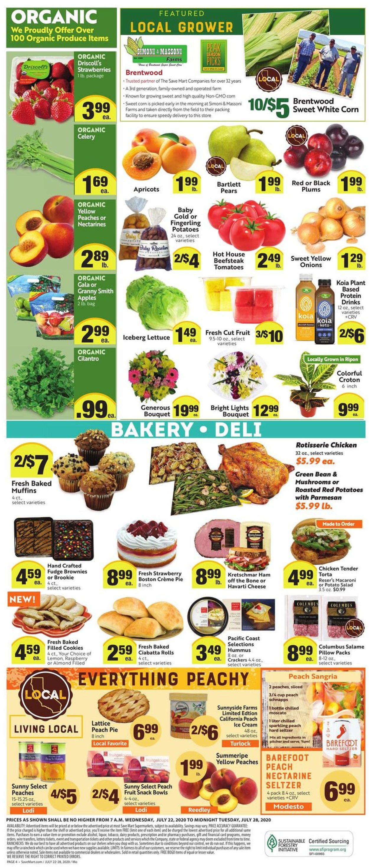 Save Mart Weekly Ad Circular - valid 07/22-07/28/2020 (Page 4)