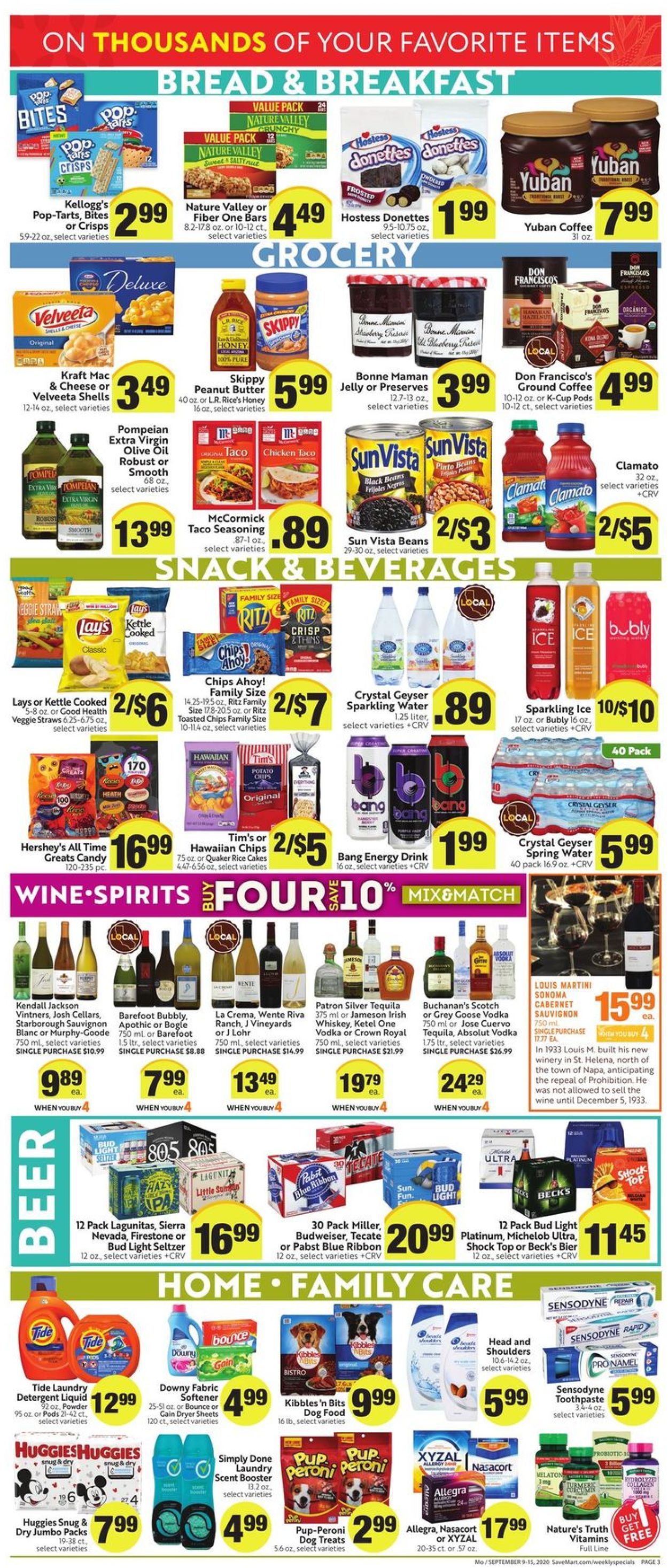 Save Mart Weekly Ad Circular - valid 09/09-09/15/2020 (Page 3)