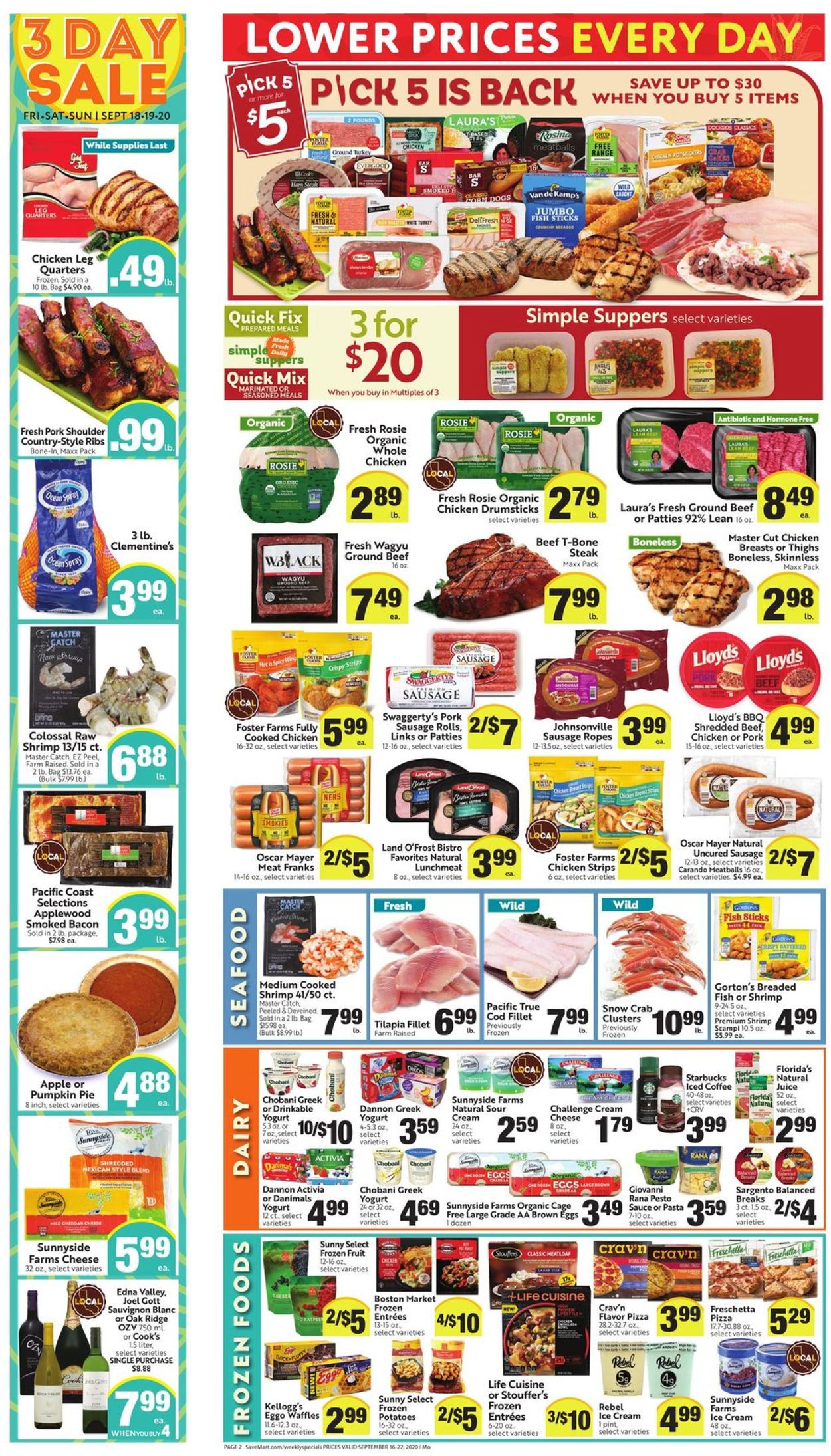 Save Mart Weekly Ad Circular - valid 09/16-09/22/2020 (Page 2)