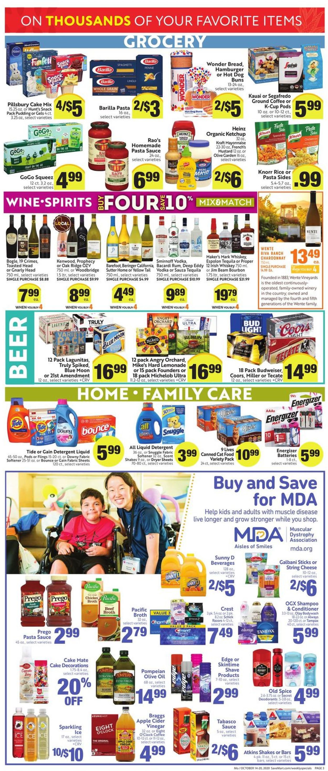 Save Mart Weekly Ad Circular - valid 10/14-10/20/2020 (Page 3)