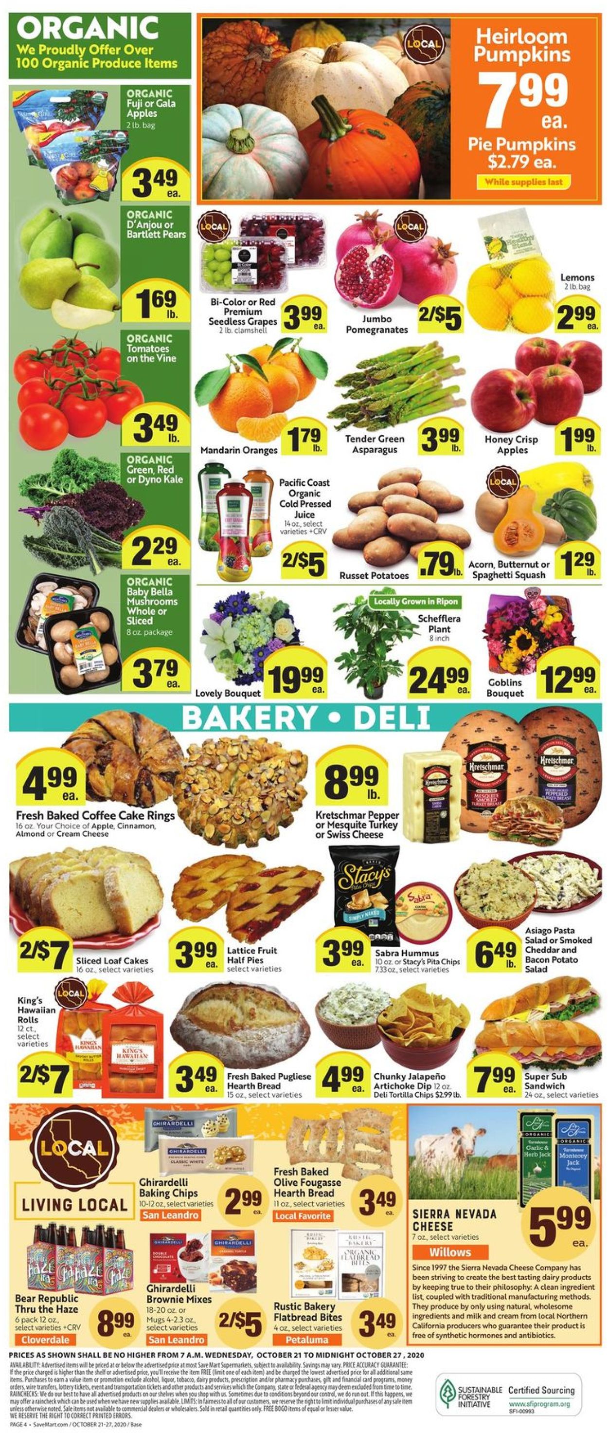 Save Mart Weekly Ad Circular - valid 10/21-10/27/2020 (Page 4)