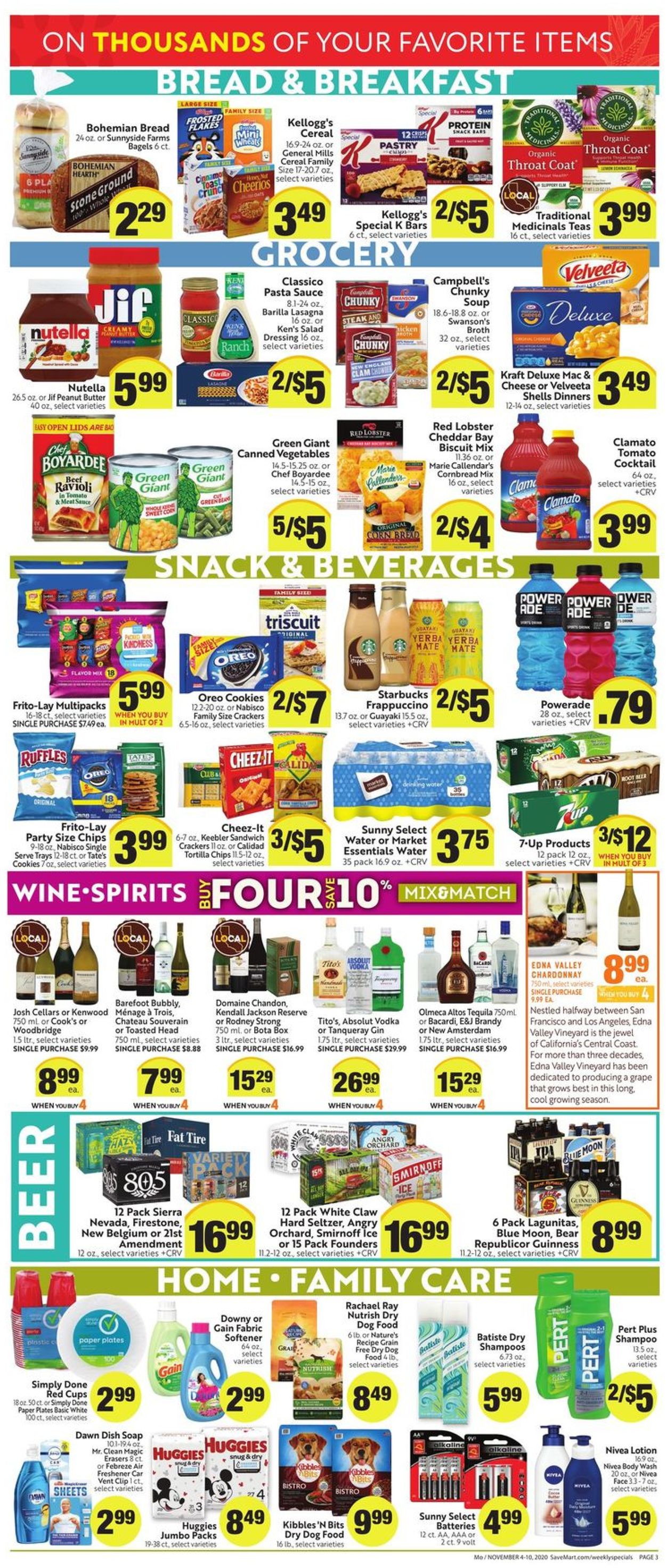 Save Mart Weekly Ad Circular - valid 11/04-11/10/2020 (Page 3)