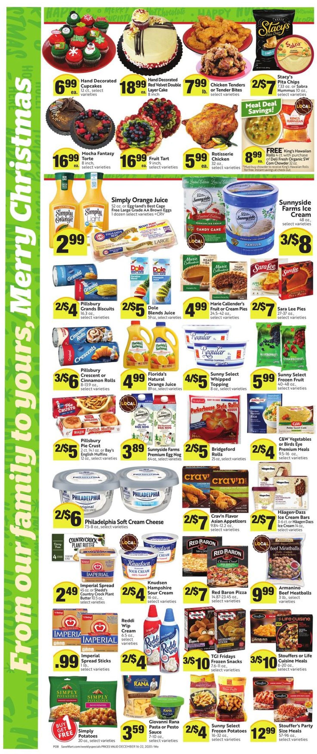 Save Mart Weekly Ad Circular - valid 12/16-12/22/2020 (Page 4)