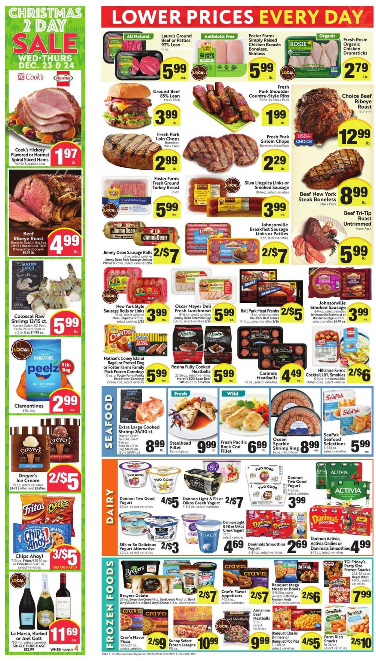 Save Mart Weekly Ad Circular - valid 12/23-12/29/2020 (Page 2)