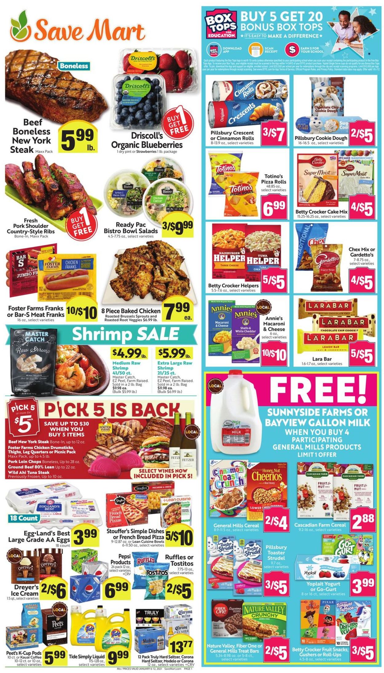Save Mart Weekly Ad Circular - valid 01/06-01/12/2021