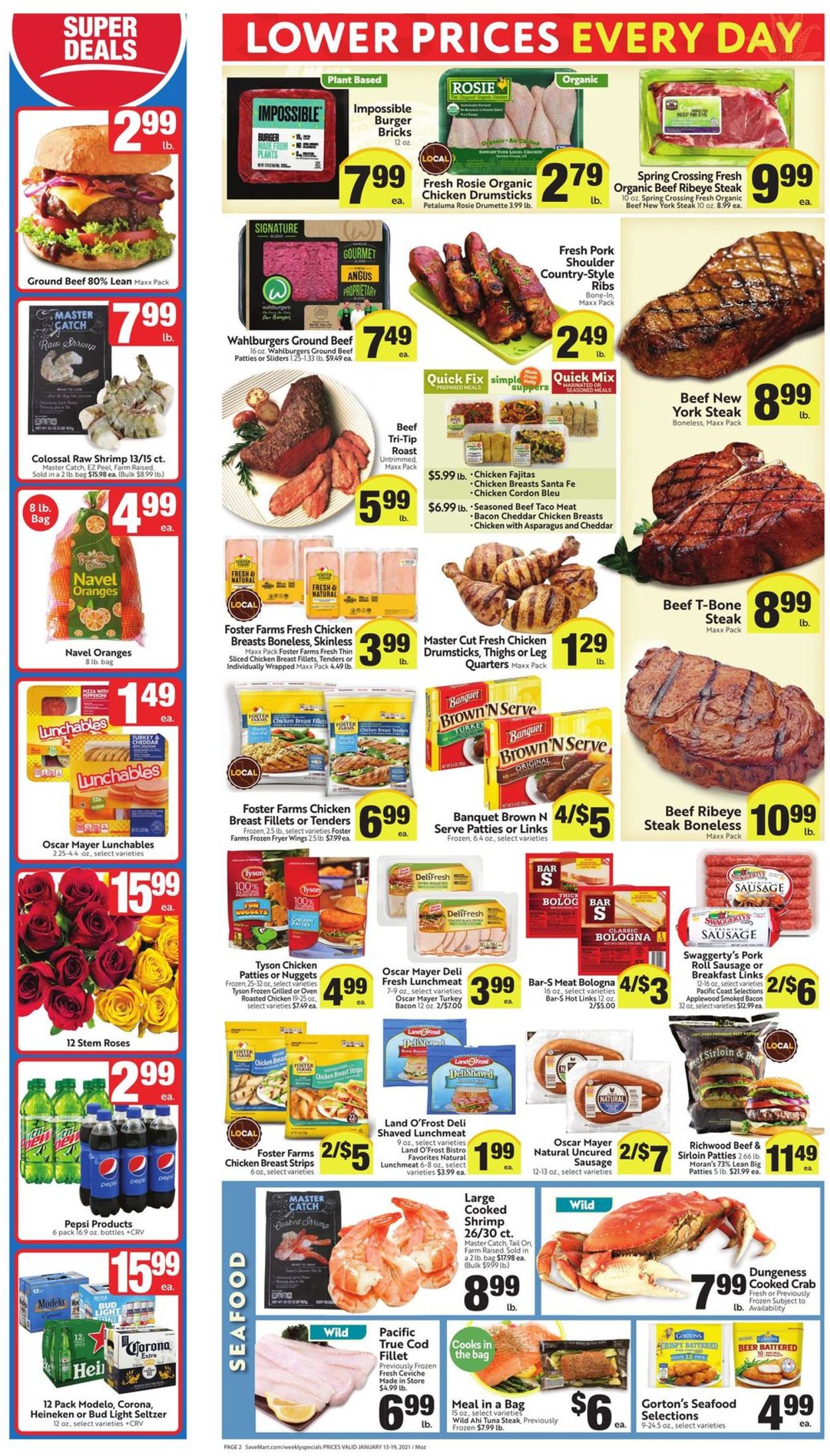 Save Mart Weekly Ad Circular - valid 01/13-01/19/2021 (Page 2)