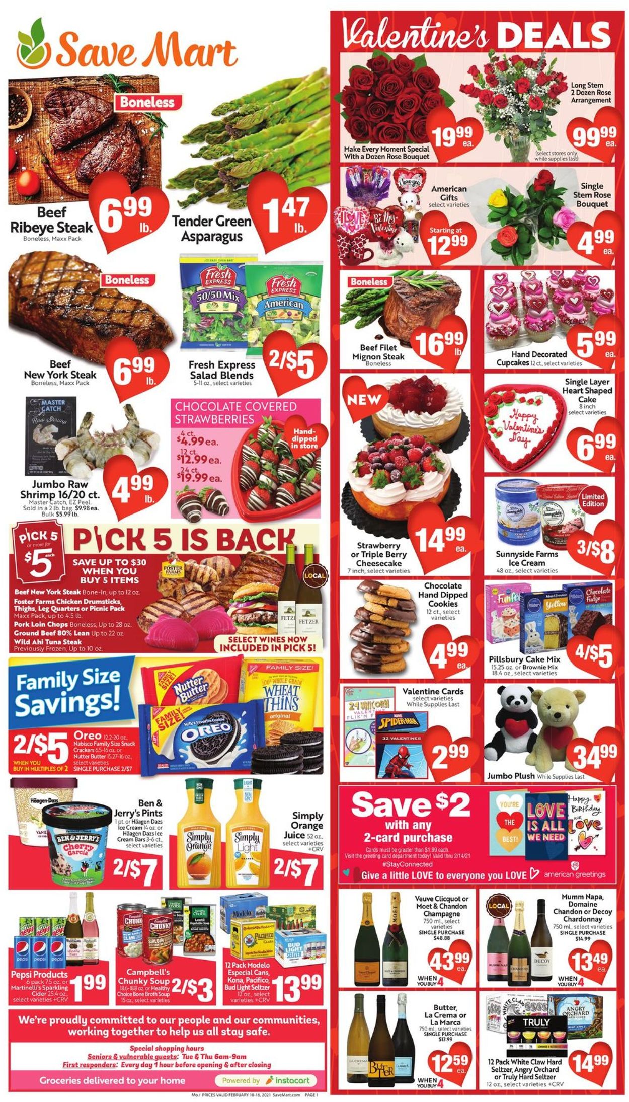 Save Mart Weekly Ad Circular - valid 02/10-02/16/2021