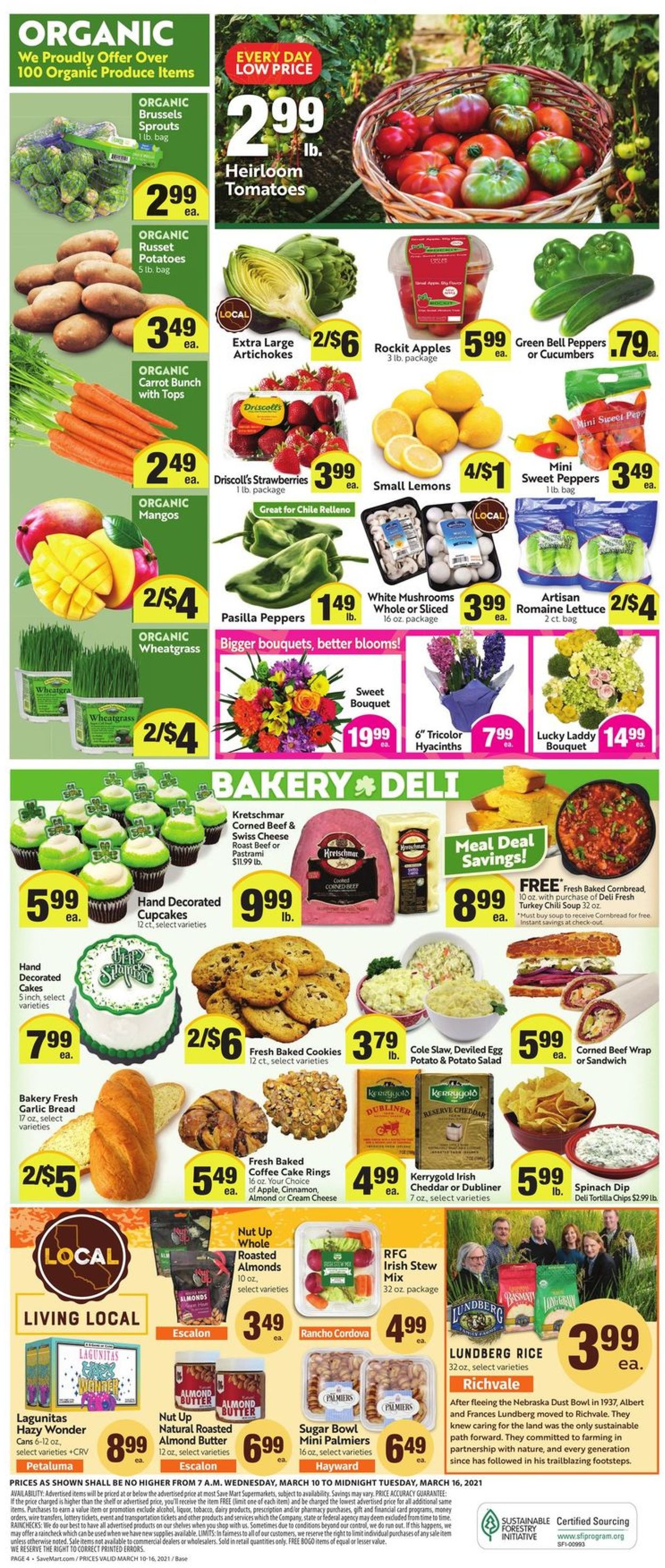 Save Mart Weekly Ad Circular - valid 03/10-03/16/2021 (Page 4)