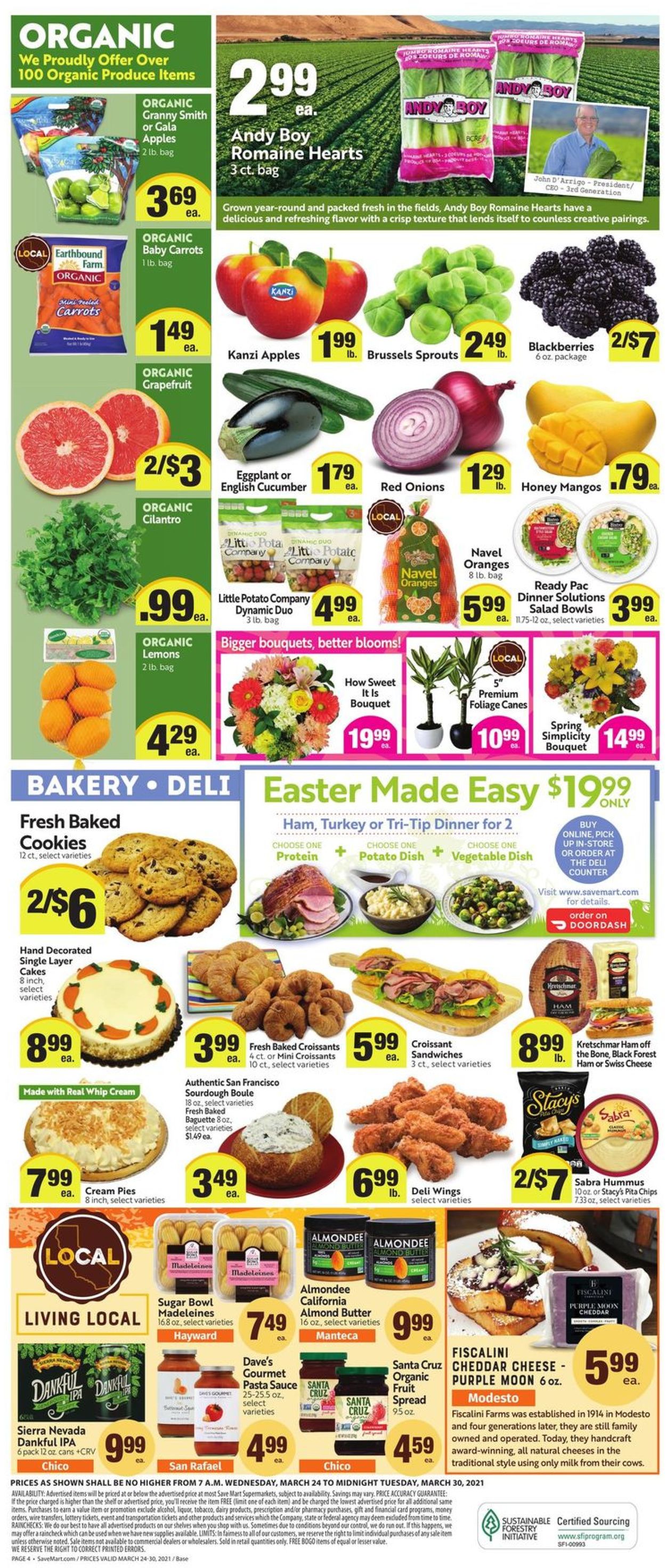 Save Mart - Easter 2021 Weekly Ad Circular - valid 03/24-03/30/2021 (Page 4)