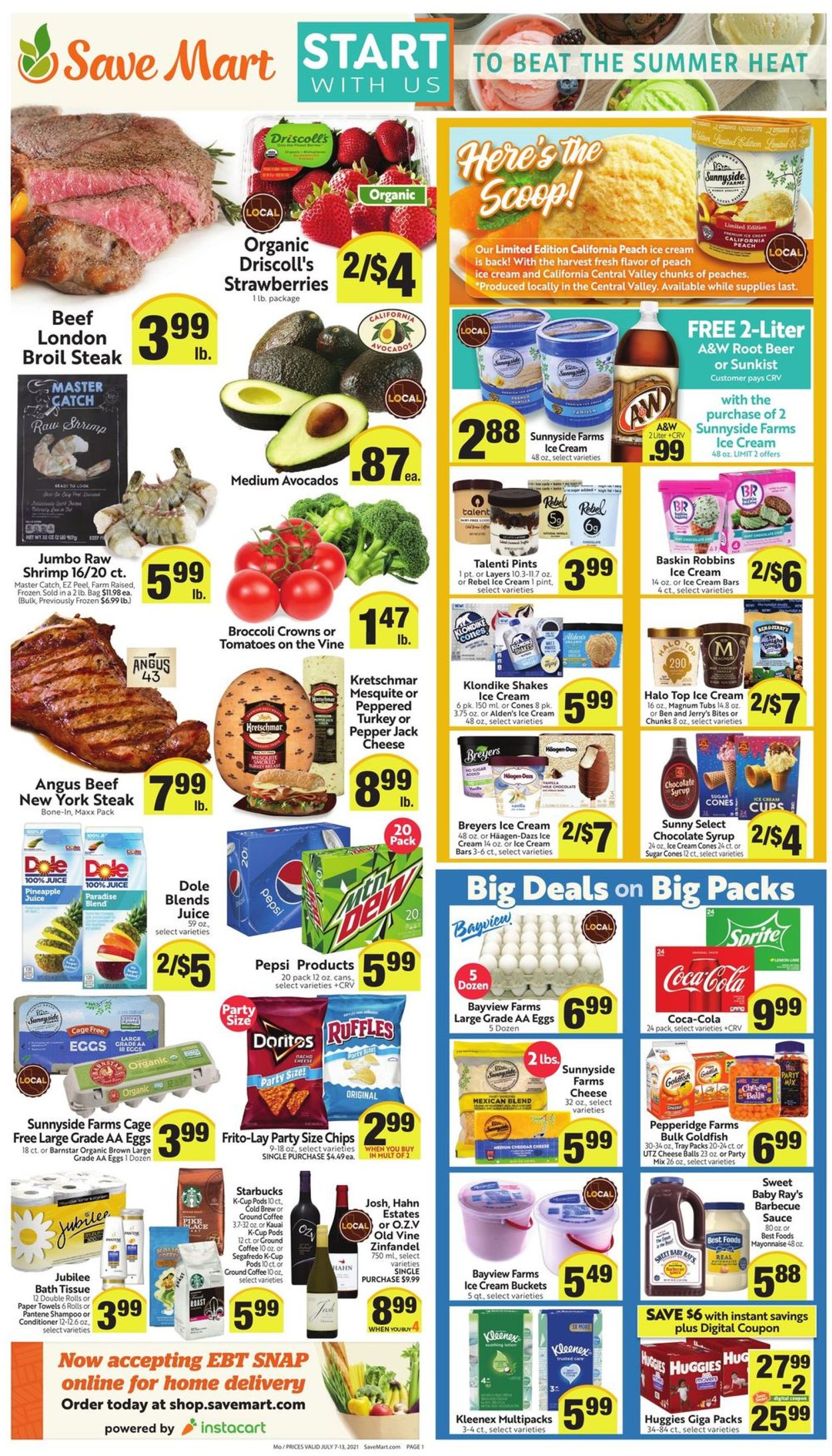 Save Mart Weekly Ad Circular - valid 07/07-07/13/2021
