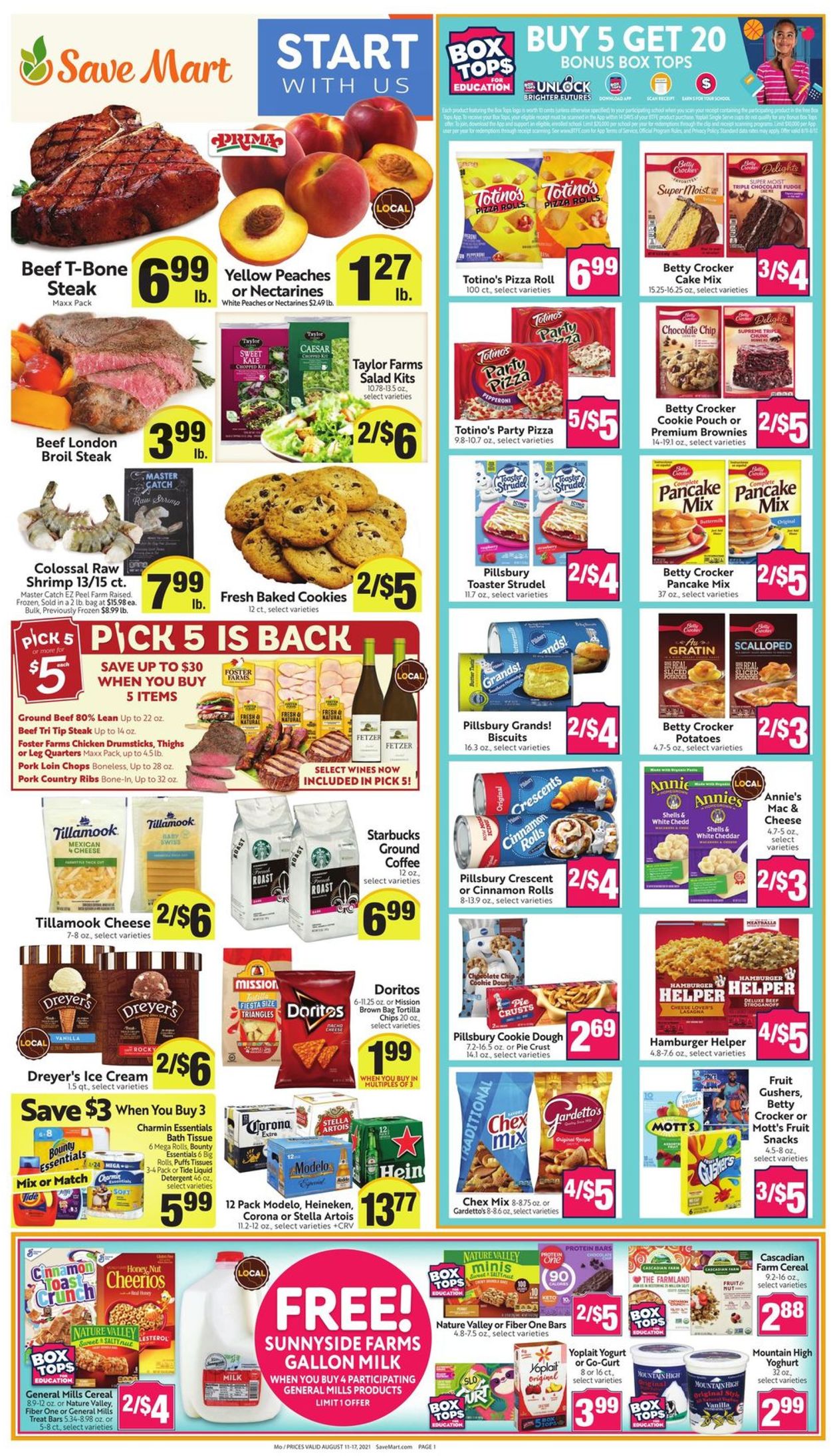 Save Mart Weekly Ad Circular - valid 08/11-08/17/2021