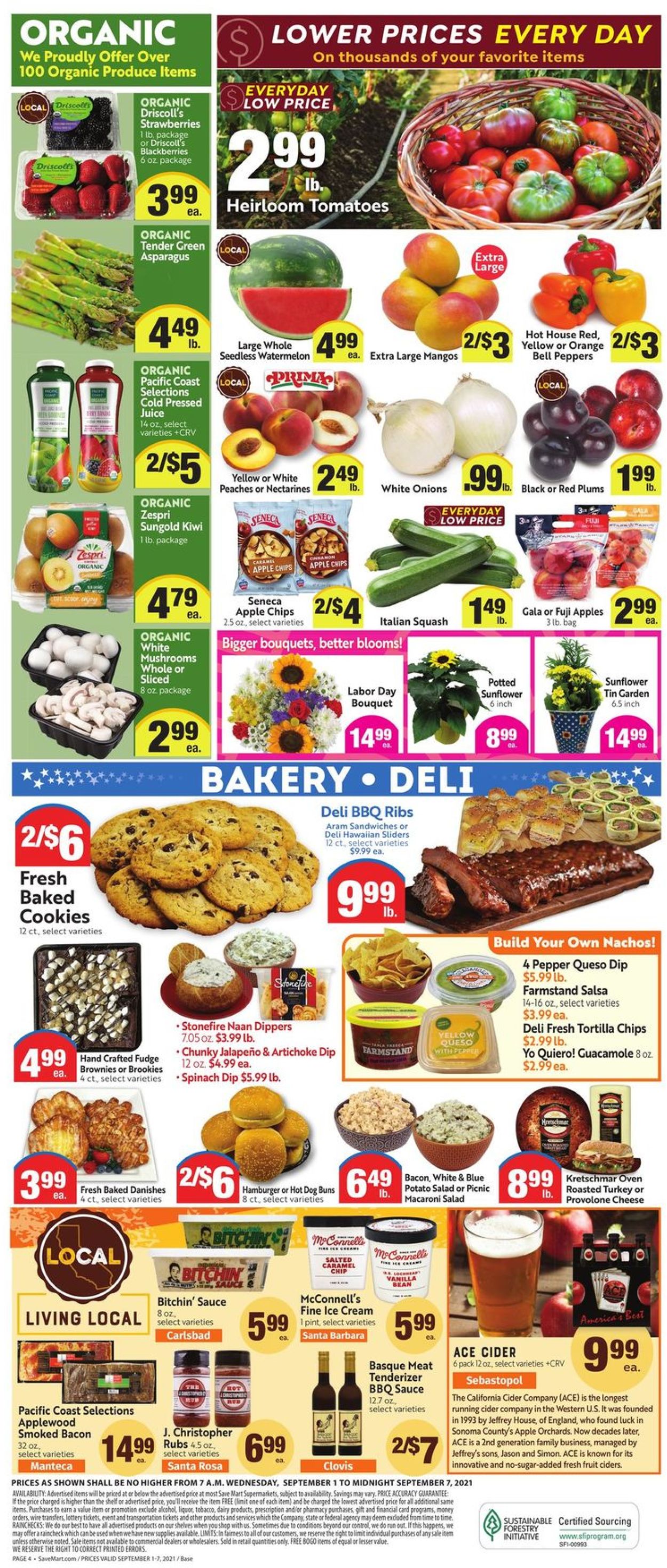 Save Mart Weekly Ad Circular - valid 09/01-09/07/2021 (Page 4)