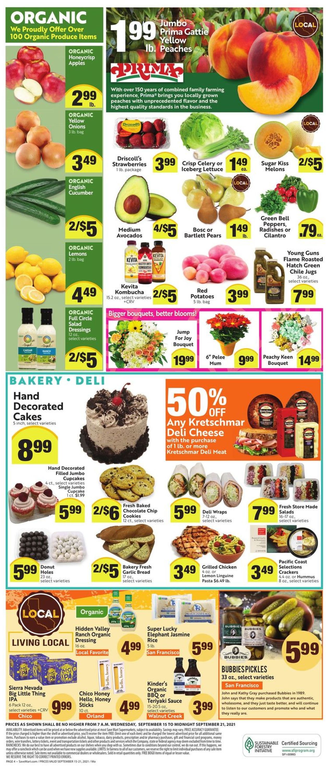 Save Mart Weekly Ad Circular - valid 09/15-09/21/2021 (Page 4)