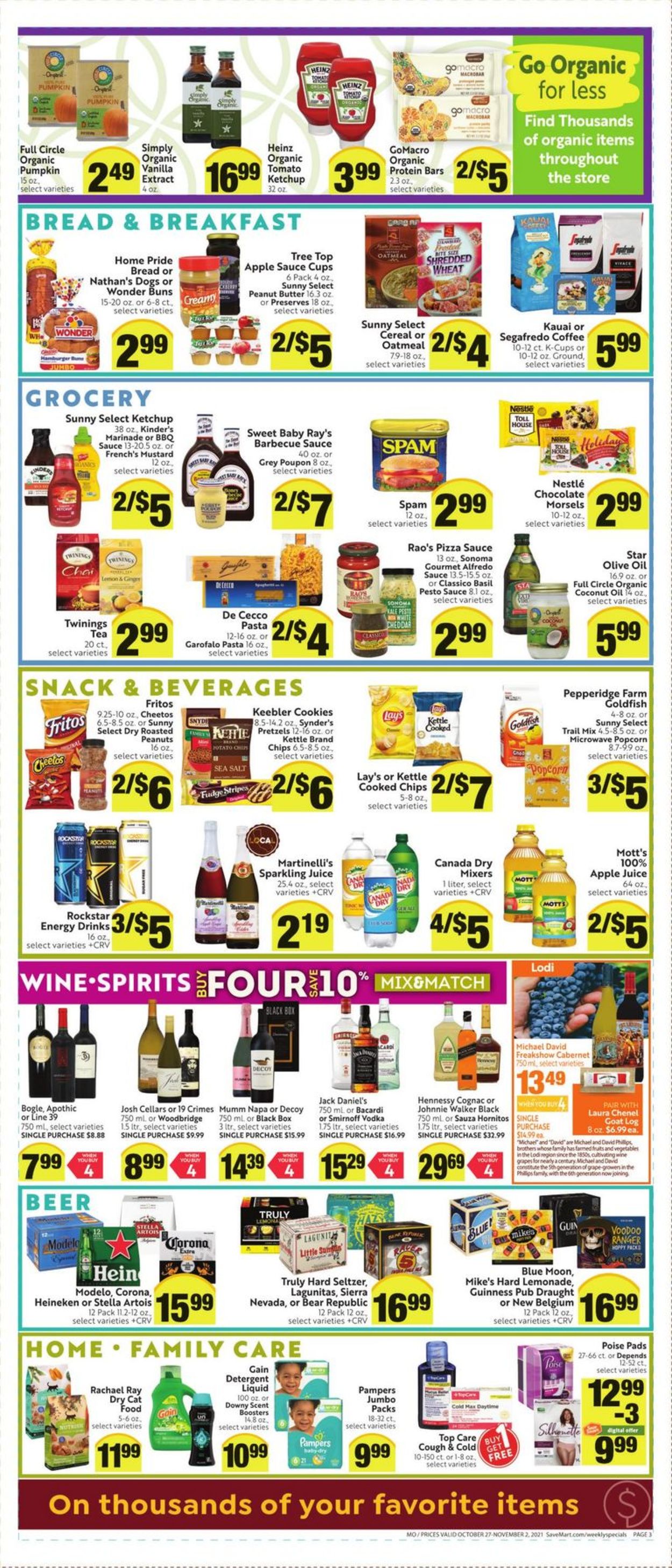 Save Mart Weekly Ad Circular - valid 10/27-11/02/2021 (Page 3)