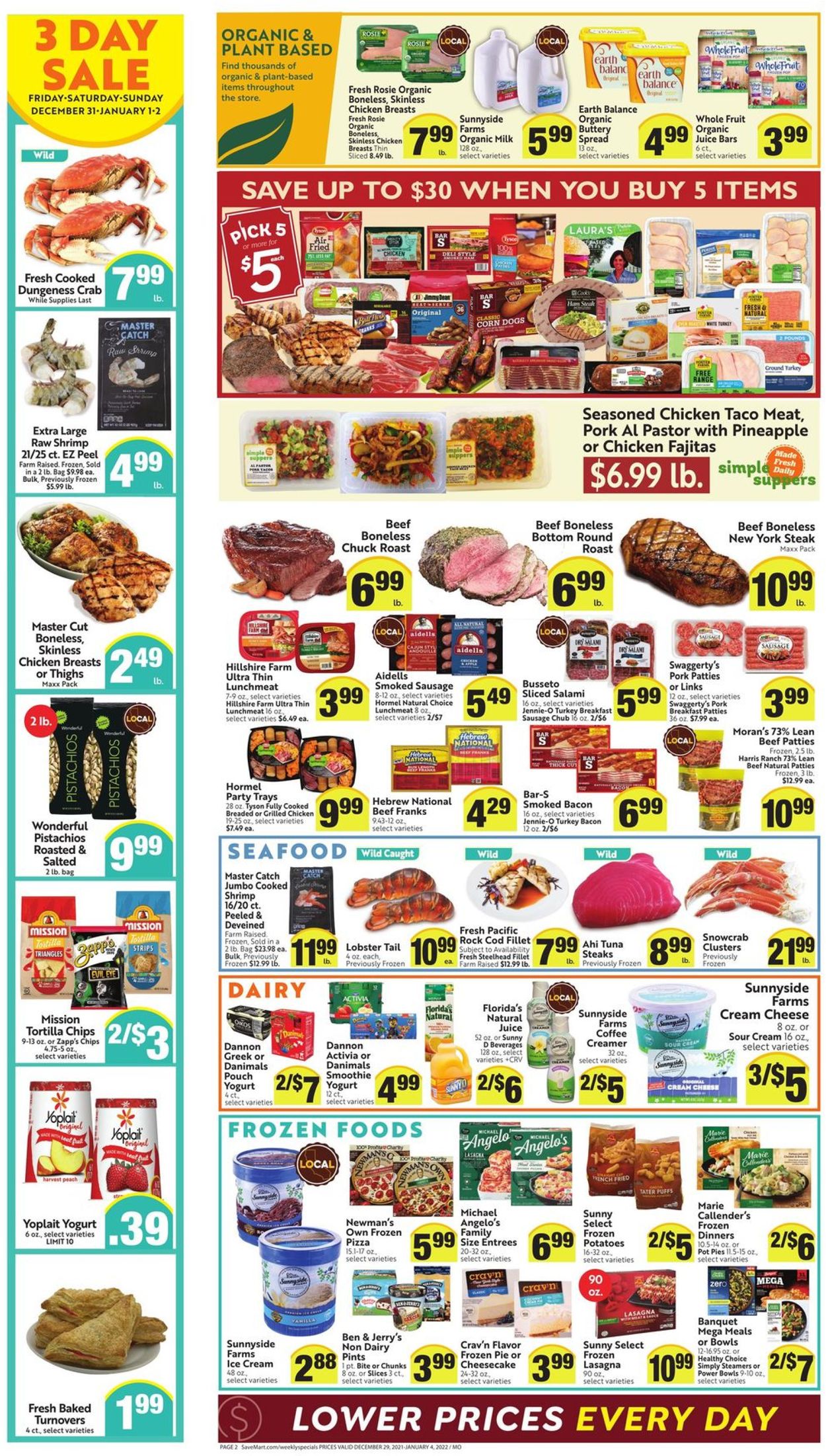 Save Mart Weekly Ad Circular - valid 12/29-01/04/2022 (Page 2)