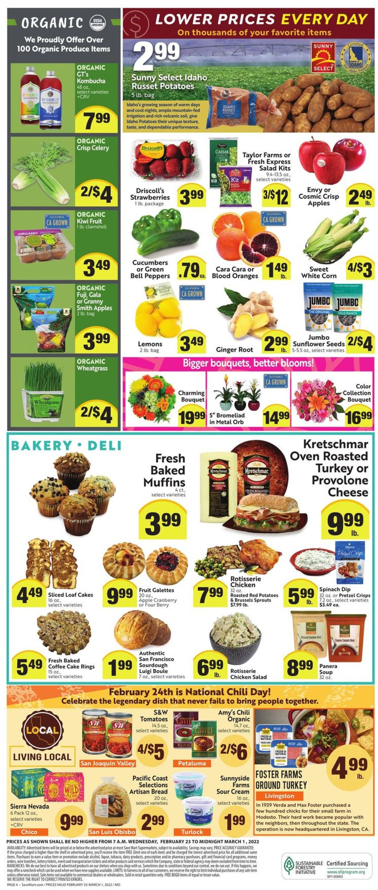 Save Mart Weekly Ad Circular - valid 02/23-03/01/2022 (Page 4)