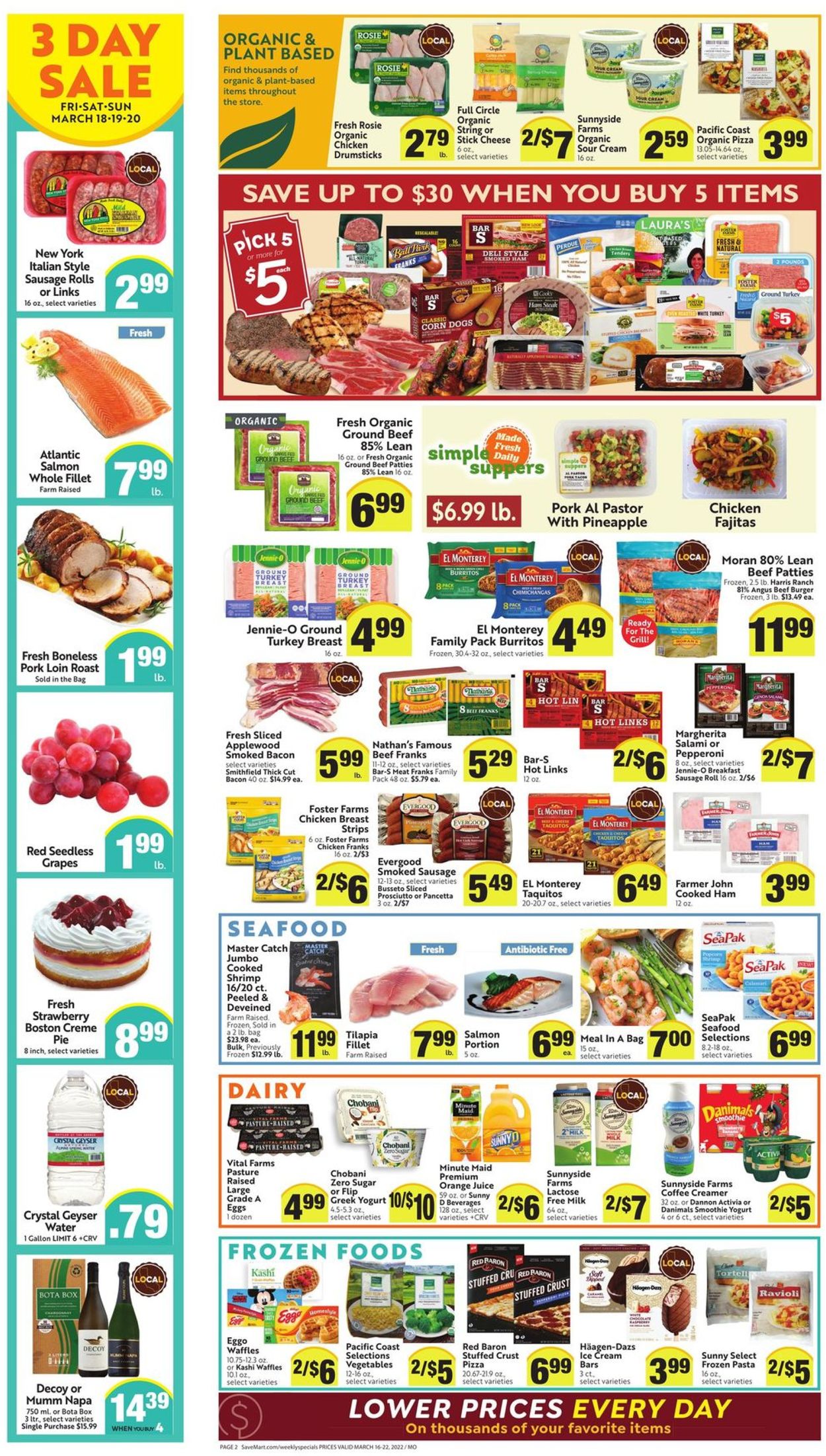 Save Mart Weekly Ad Circular - valid 03/16-03/22/2022 (Page 2)