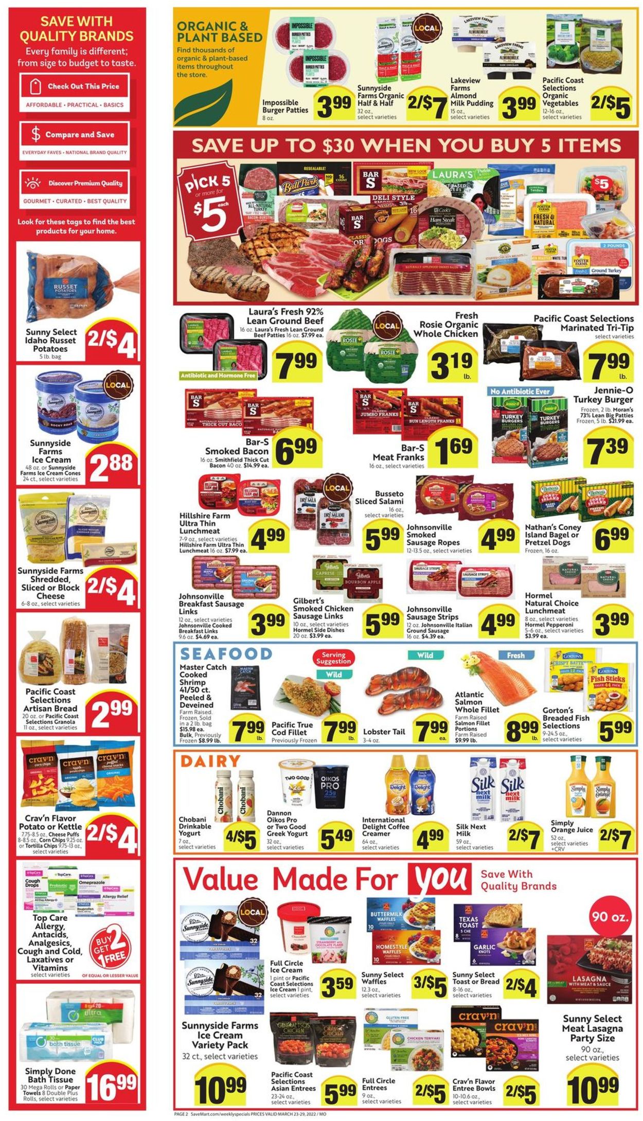 Save Mart Weekly Ad Circular - valid 03/23-03/29/2022 (Page 2)