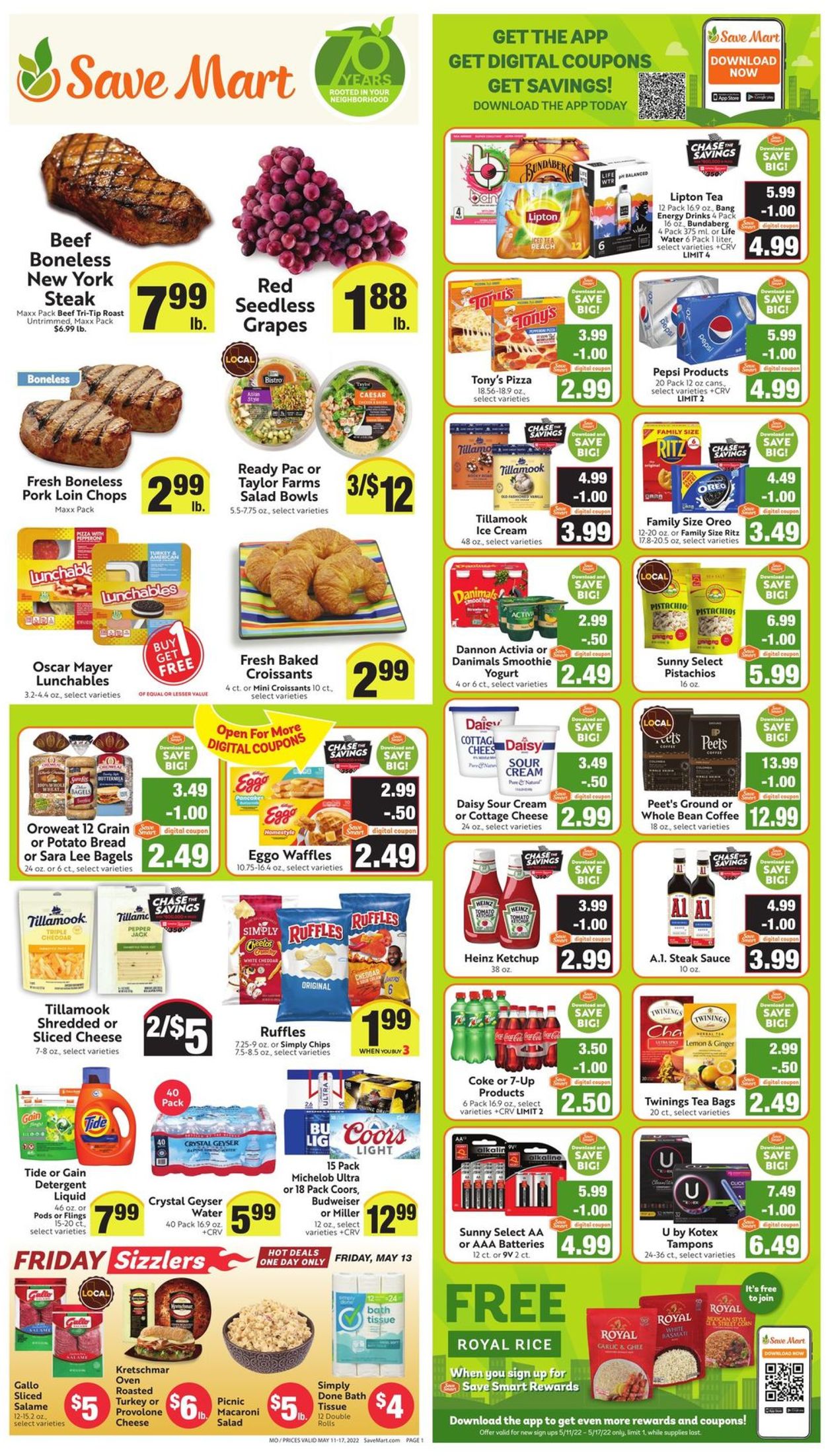 Save Mart Weekly Ad Circular - valid 05/11-05/17/2022