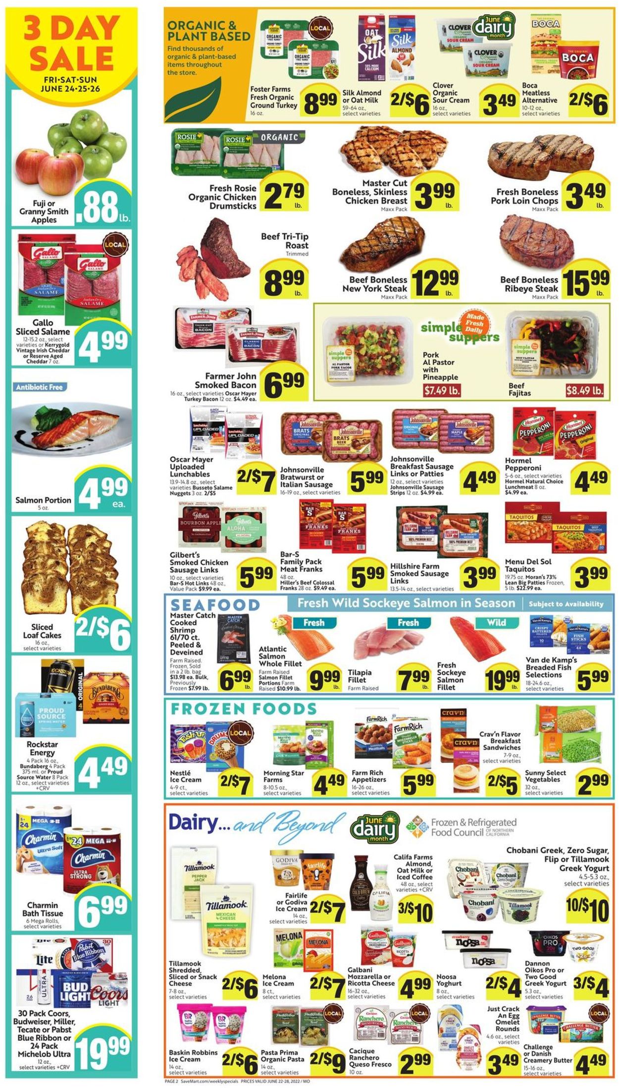 Save Mart Weekly Ad Circular - valid 06/22-06/28/2022 (Page 2)