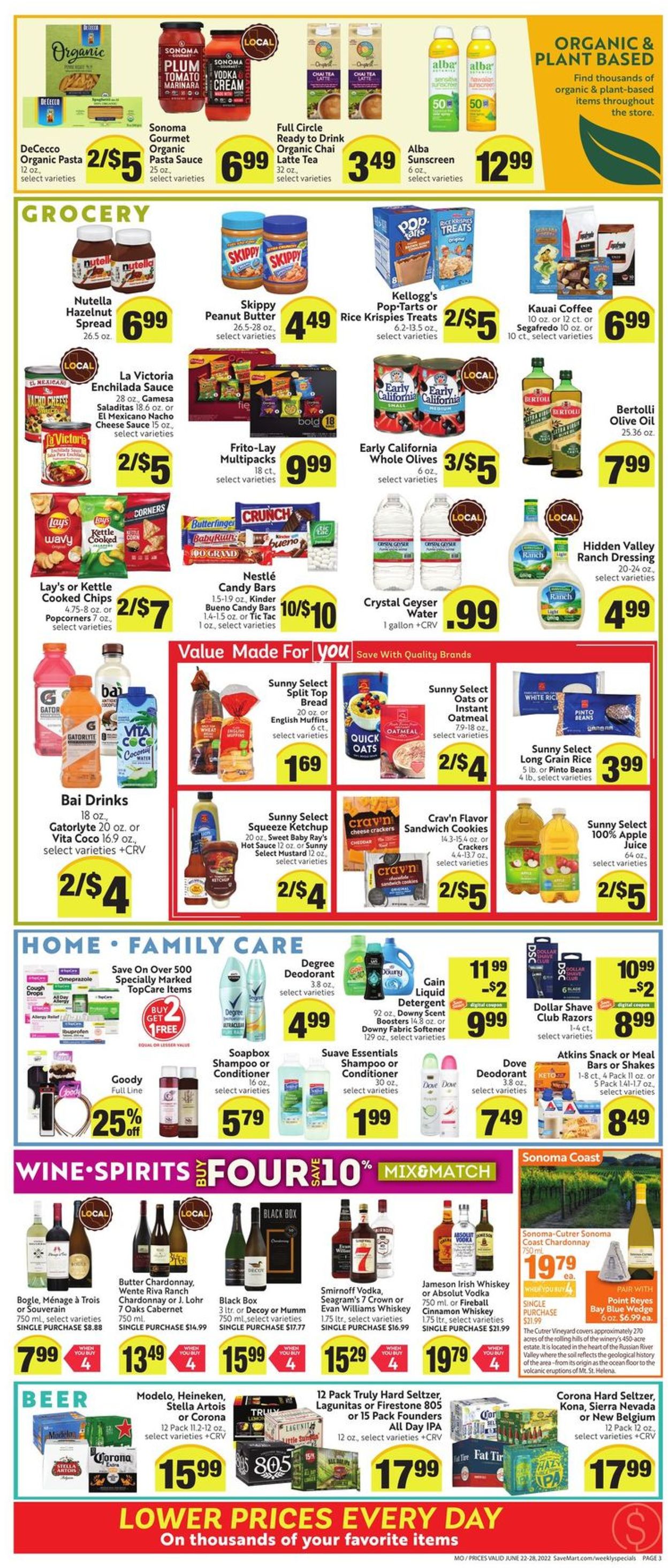 Save Mart Weekly Ad Circular - valid 06/22-06/28/2022 (Page 3)