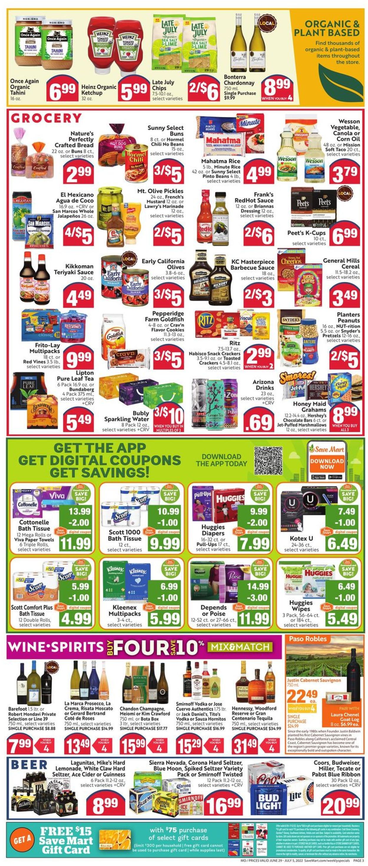 Save Mart Weekly Ad Circular - valid 06/29-07/05/2022 (Page 3)