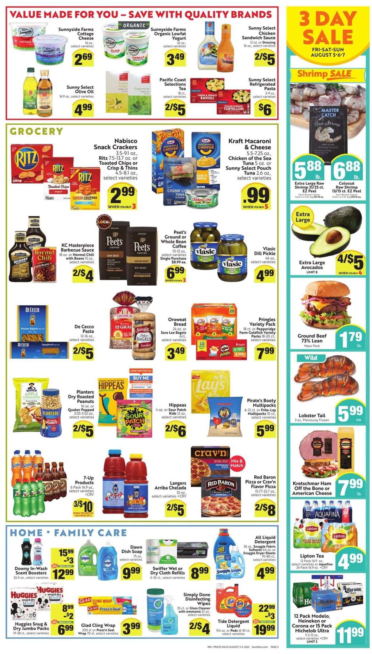 Save Mart Weekly Ad Circular - valid 08/03-08/09/2022 (Page 3)