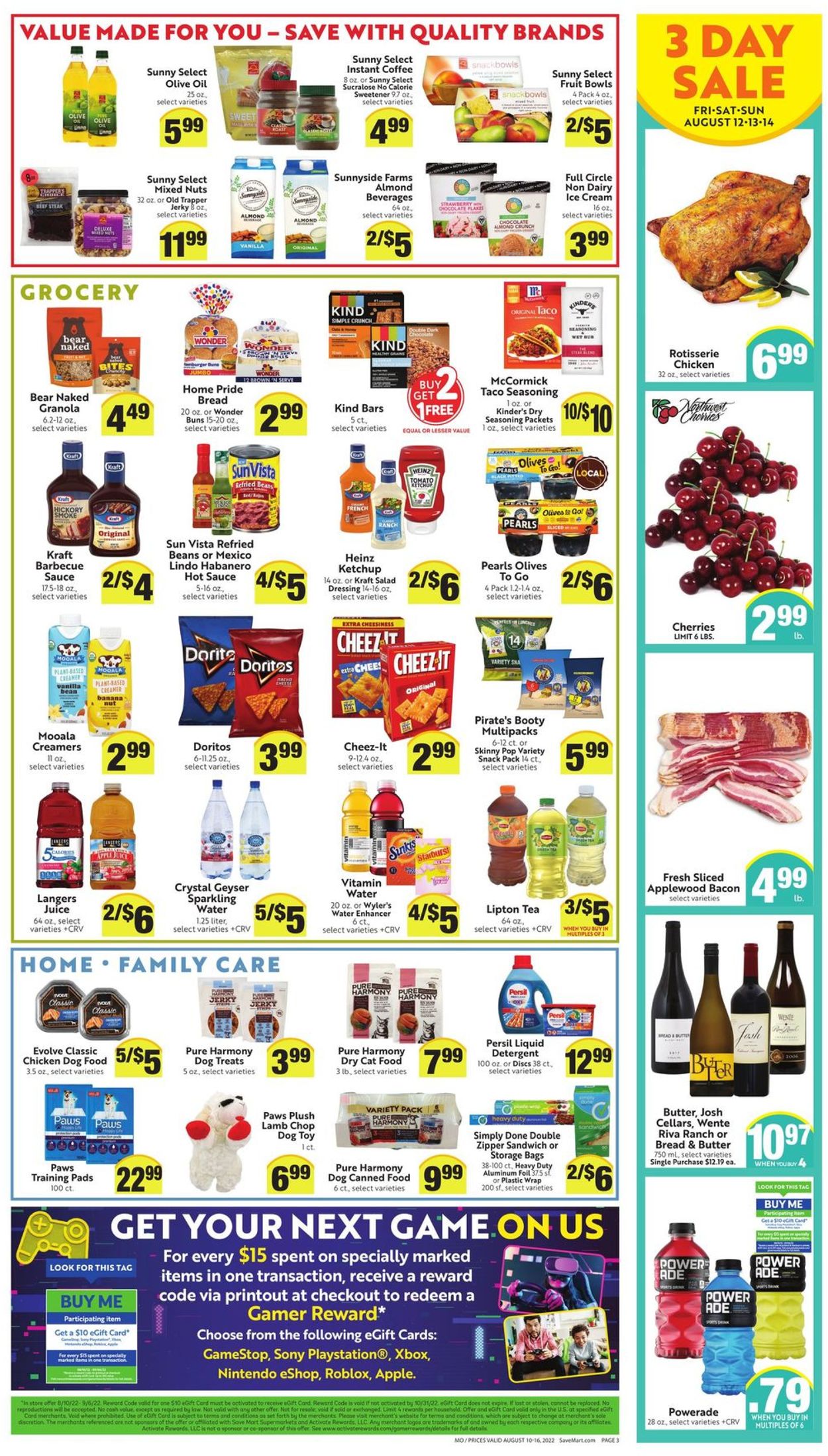 Save Mart Weekly Ad Circular - valid 08/10-08/16/2022 (Page 3)