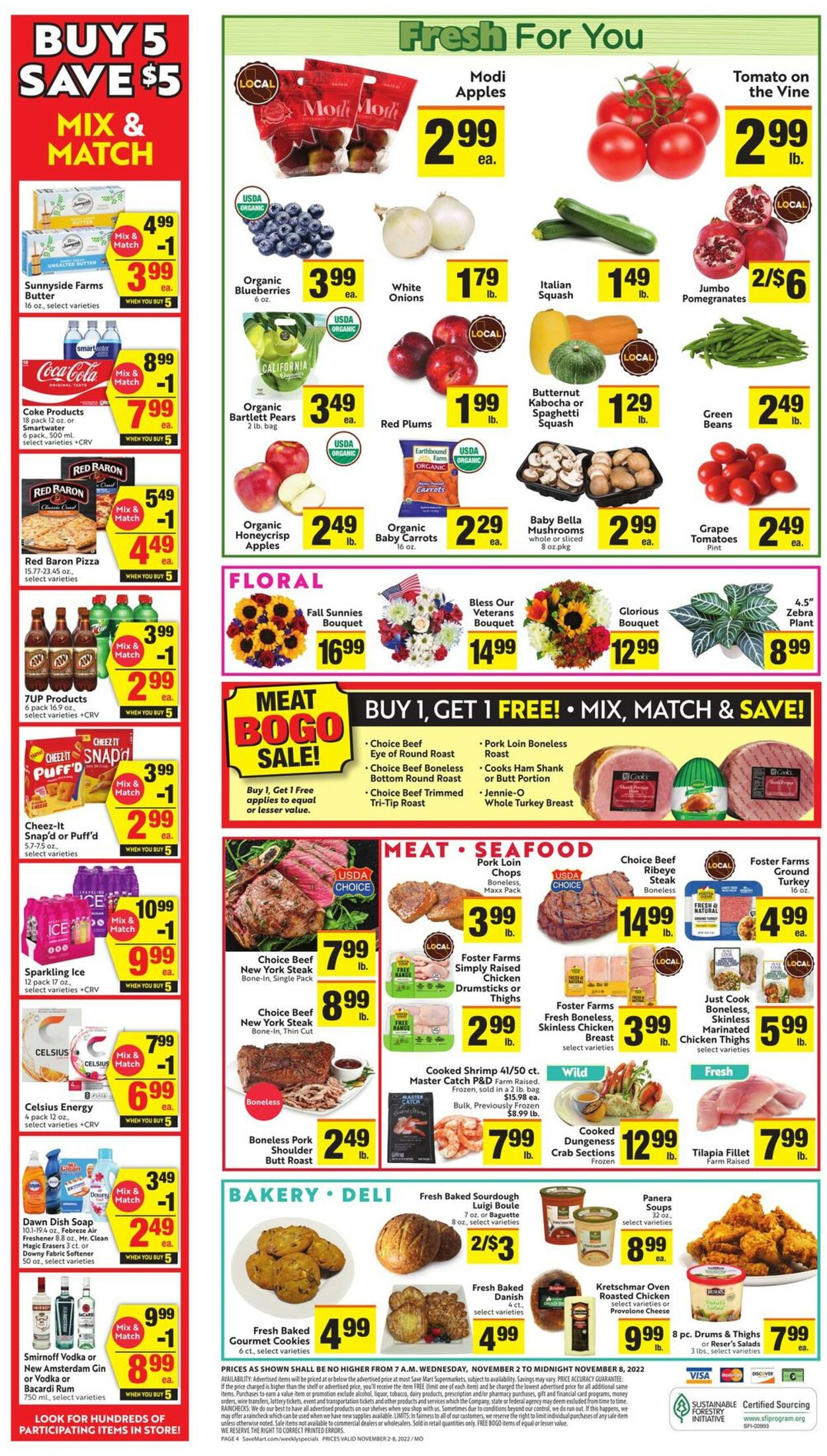 Save Mart Weekly Ad Circular - valid 11/02-11/08/2022 (Page 4)